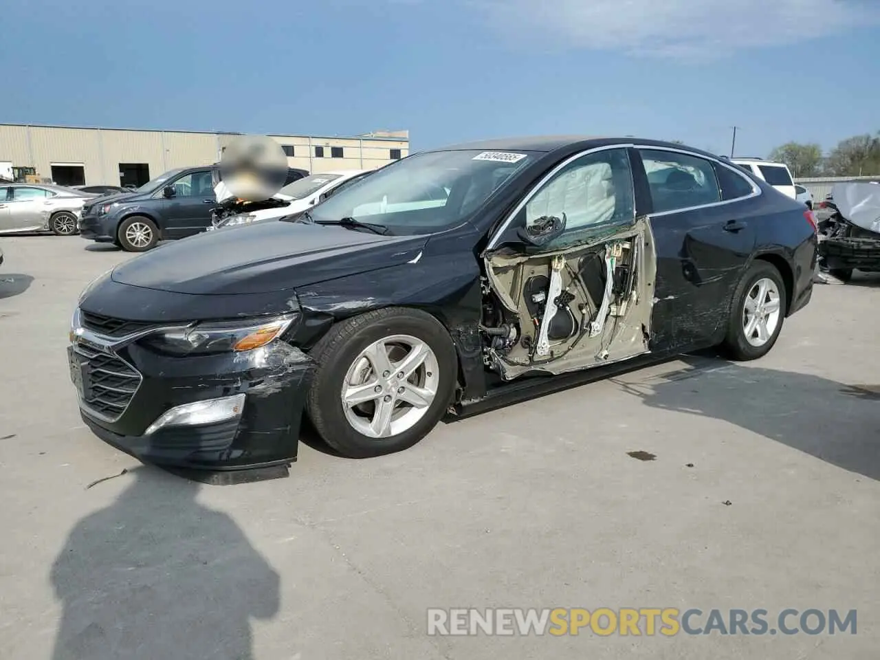 1 Photograph of a damaged car 1G1ZD5ST0NF142720 CHEVROLET MALIBU 2022