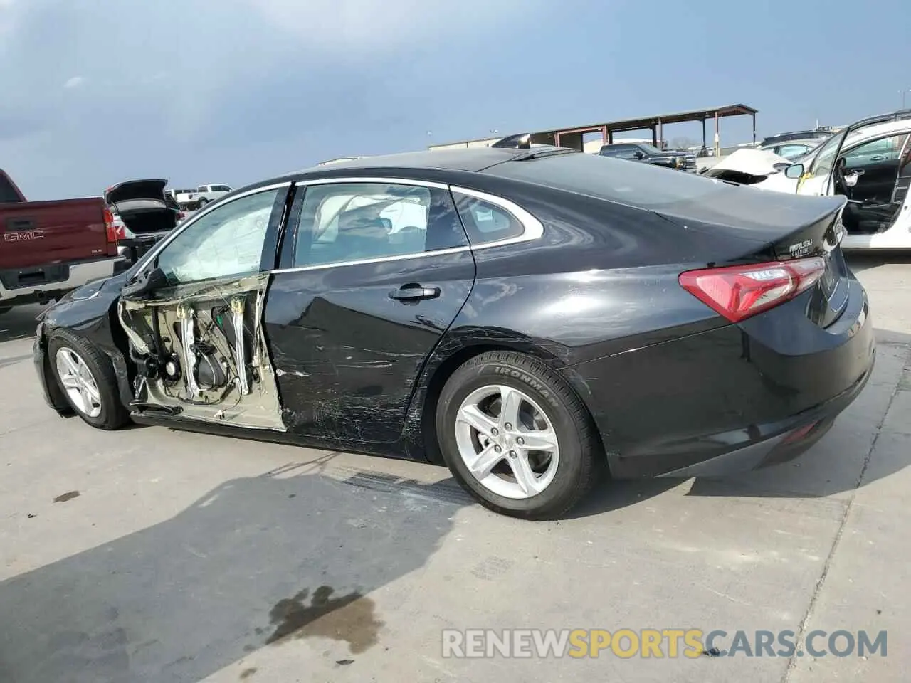 2 Photograph of a damaged car 1G1ZD5ST0NF142720 CHEVROLET MALIBU 2022