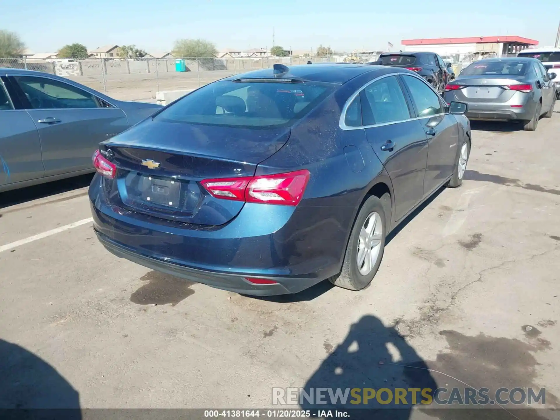 4 Photograph of a damaged car 1G1ZD5ST0NF143818 CHEVROLET MALIBU 2022