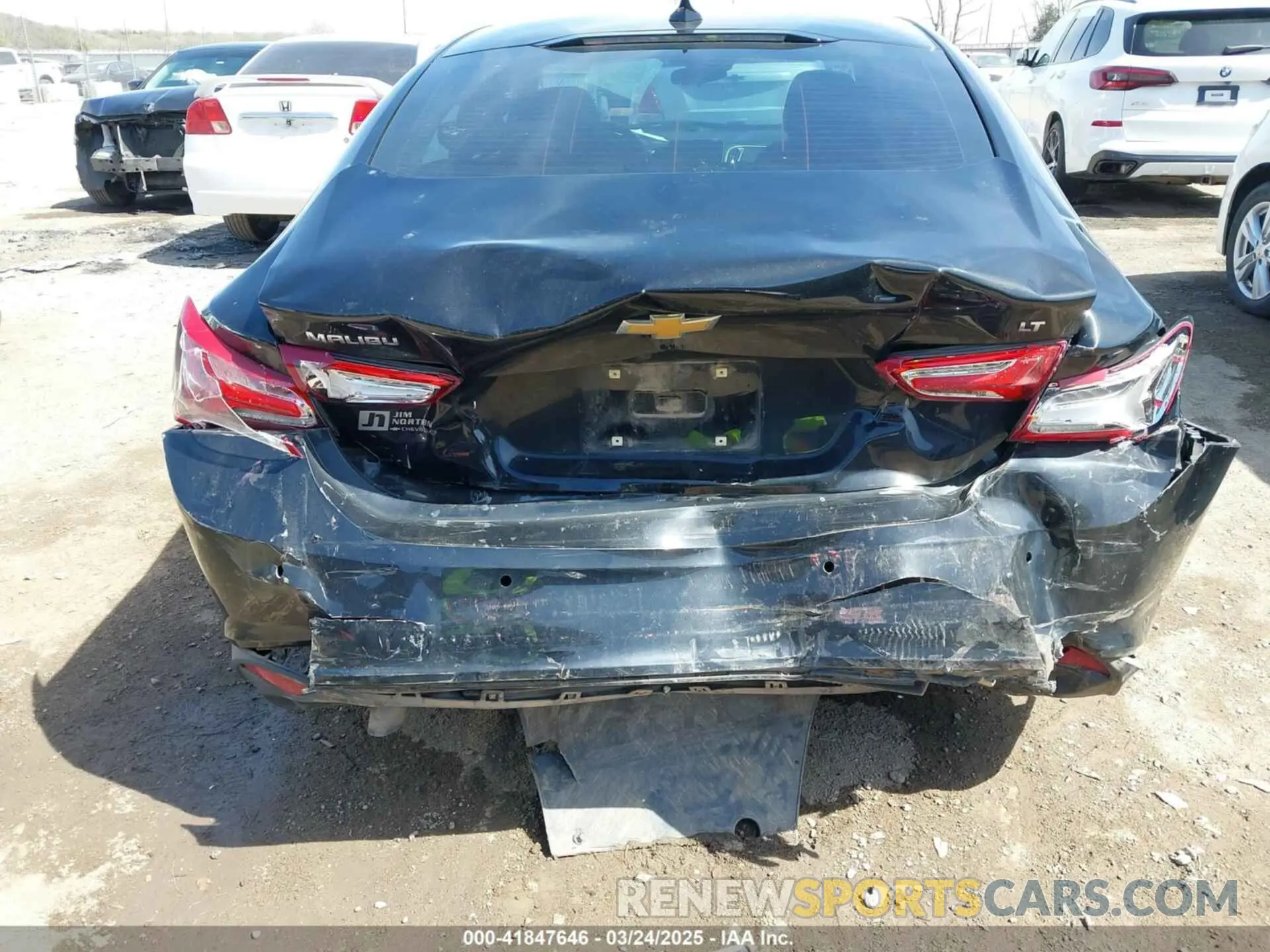 6 Photograph of a damaged car 1G1ZD5ST0NF145522 CHEVROLET MALIBU 2022