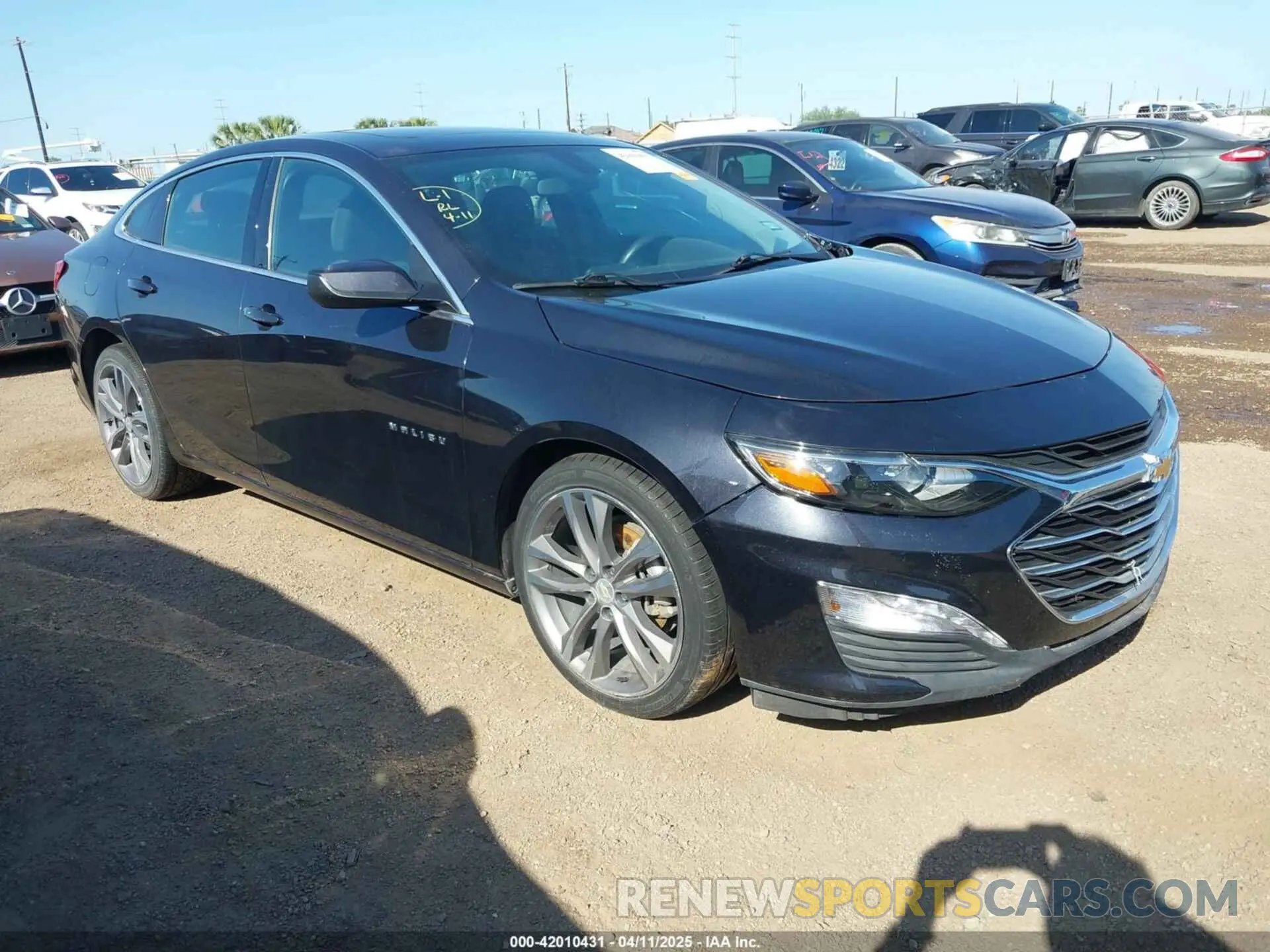 1 Photograph of a damaged car 1G1ZD5ST0NF145858 CHEVROLET MALIBU 2022