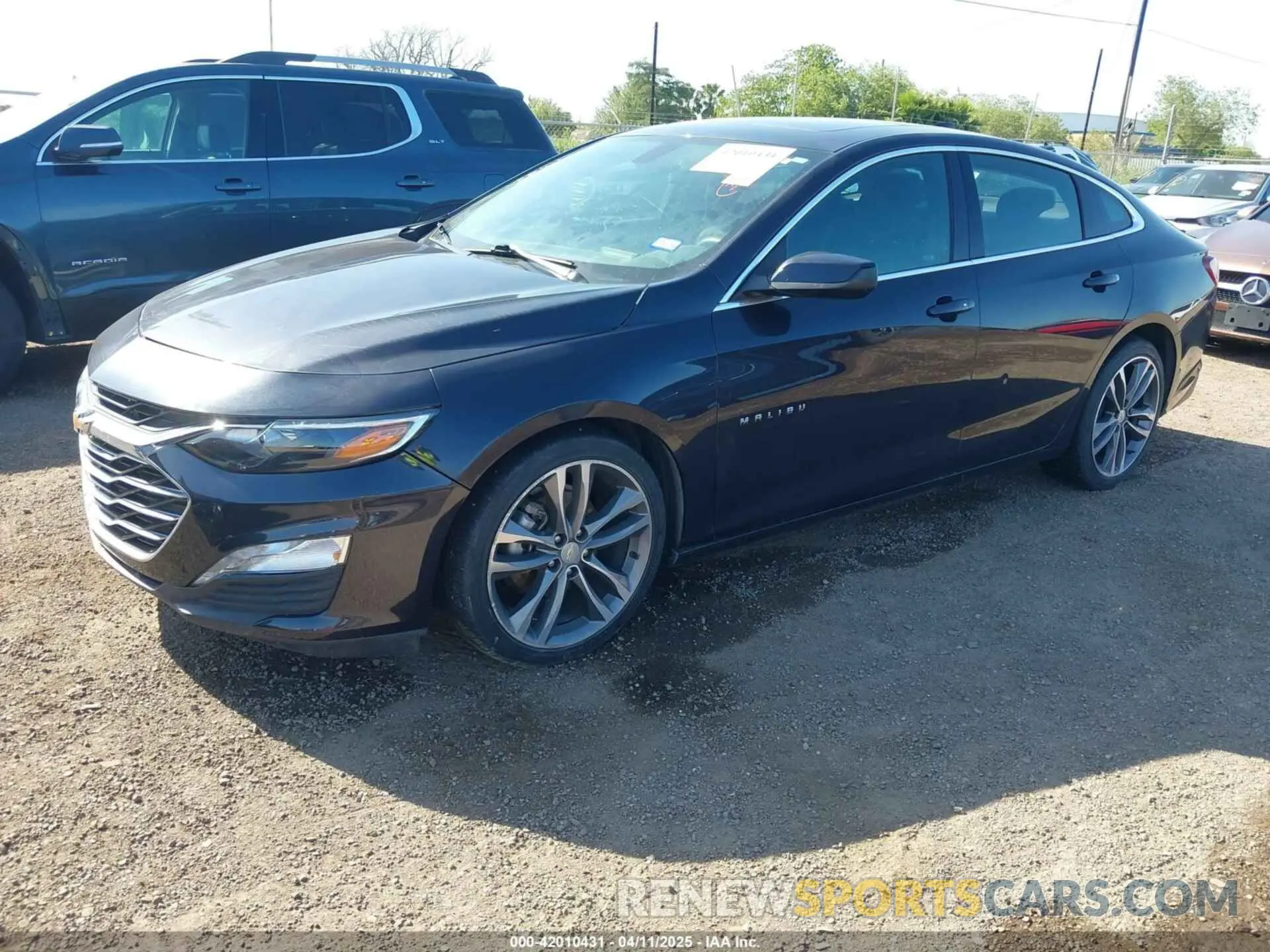 2 Photograph of a damaged car 1G1ZD5ST0NF145858 CHEVROLET MALIBU 2022