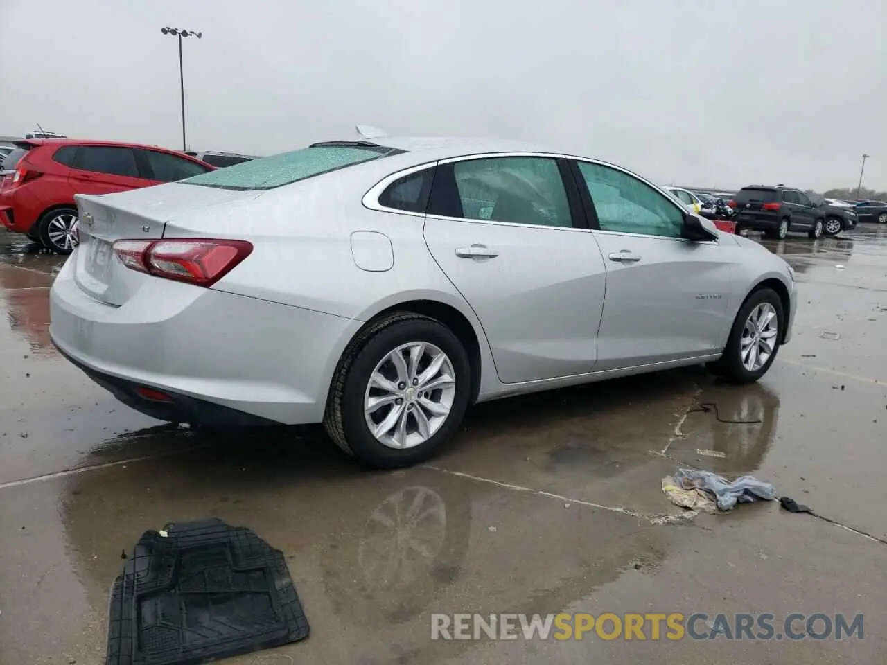 3 Photograph of a damaged car 1G1ZD5ST0NF158626 CHEVROLET MALIBU 2022