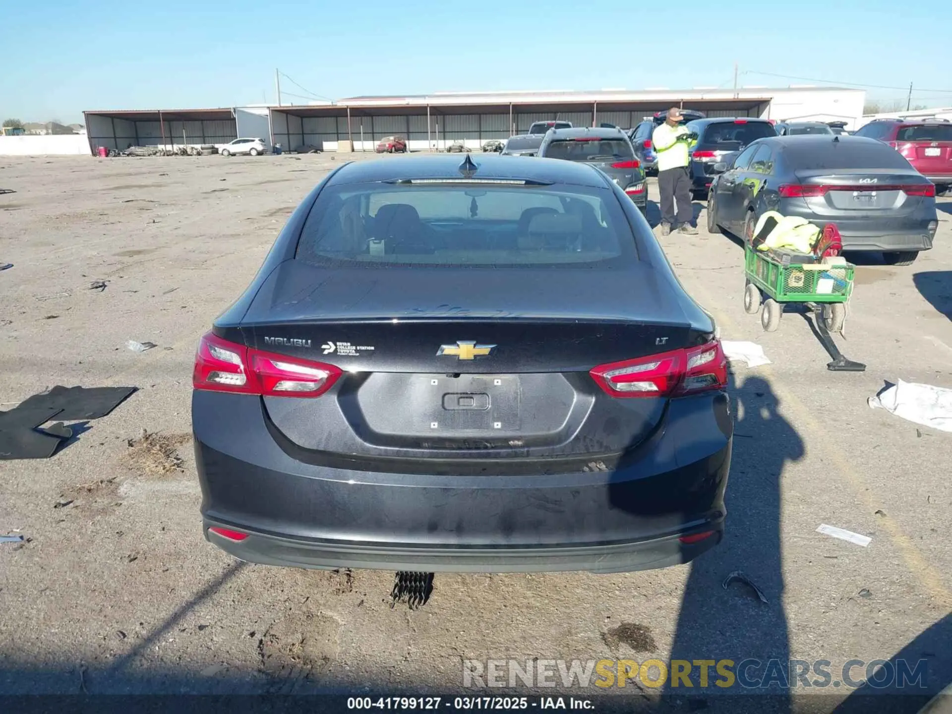 16 Photograph of a damaged car 1G1ZD5ST0NF160778 CHEVROLET MALIBU 2022