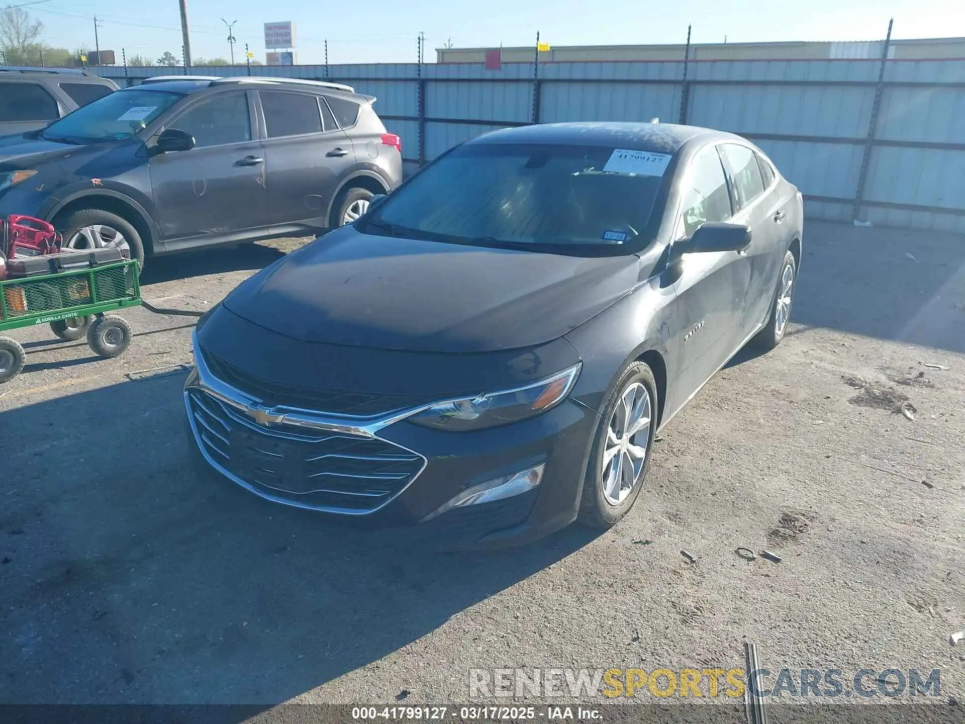 2 Photograph of a damaged car 1G1ZD5ST0NF160778 CHEVROLET MALIBU 2022
