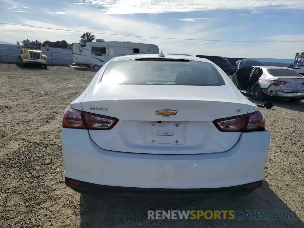6 Photograph of a damaged car 1G1ZD5ST0NF163700 CHEVROLET MALIBU 2022