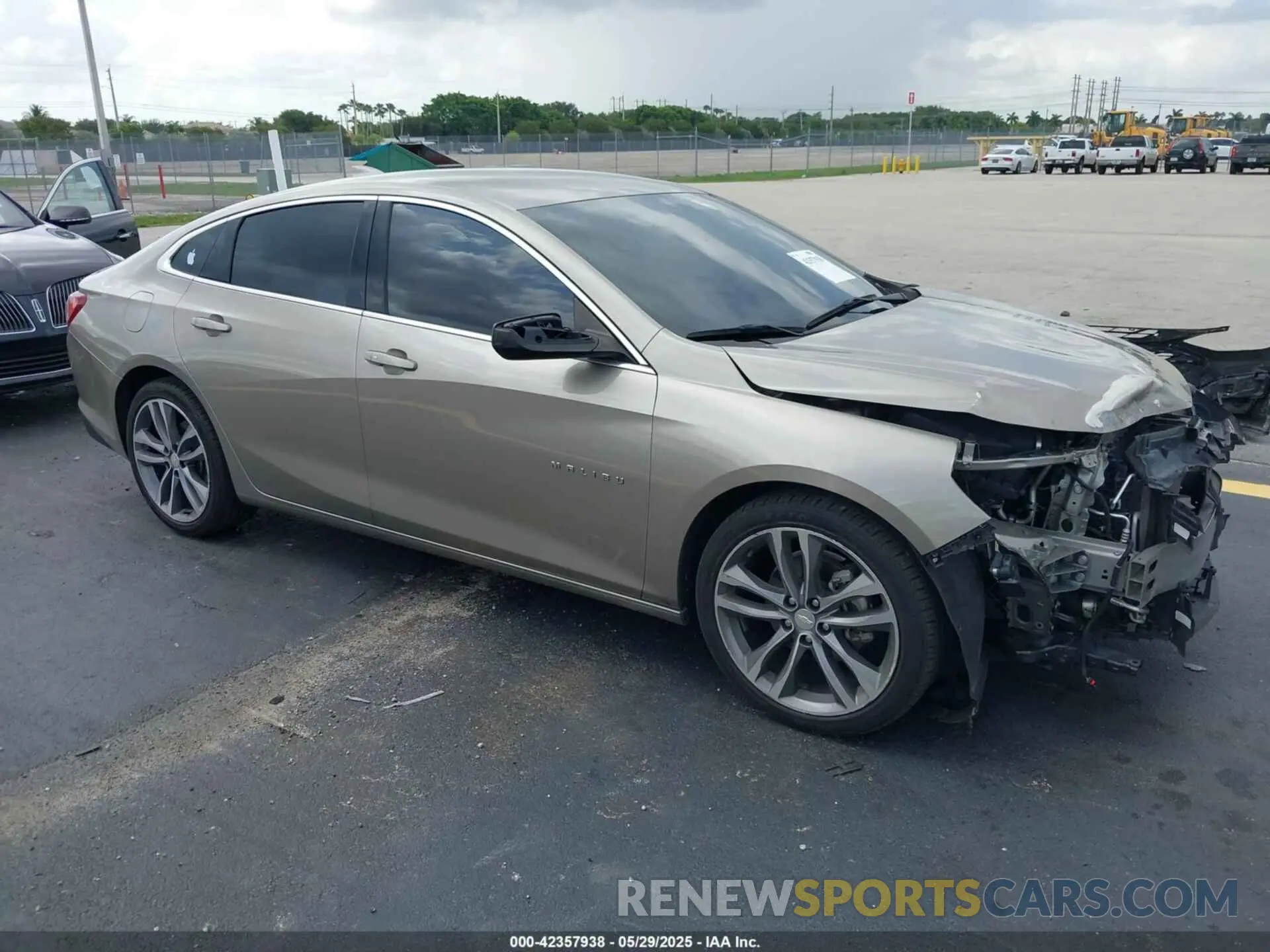 1 Photograph of a damaged car 1G1ZD5ST0NF169397 CHEVROLET MALIBU 2022