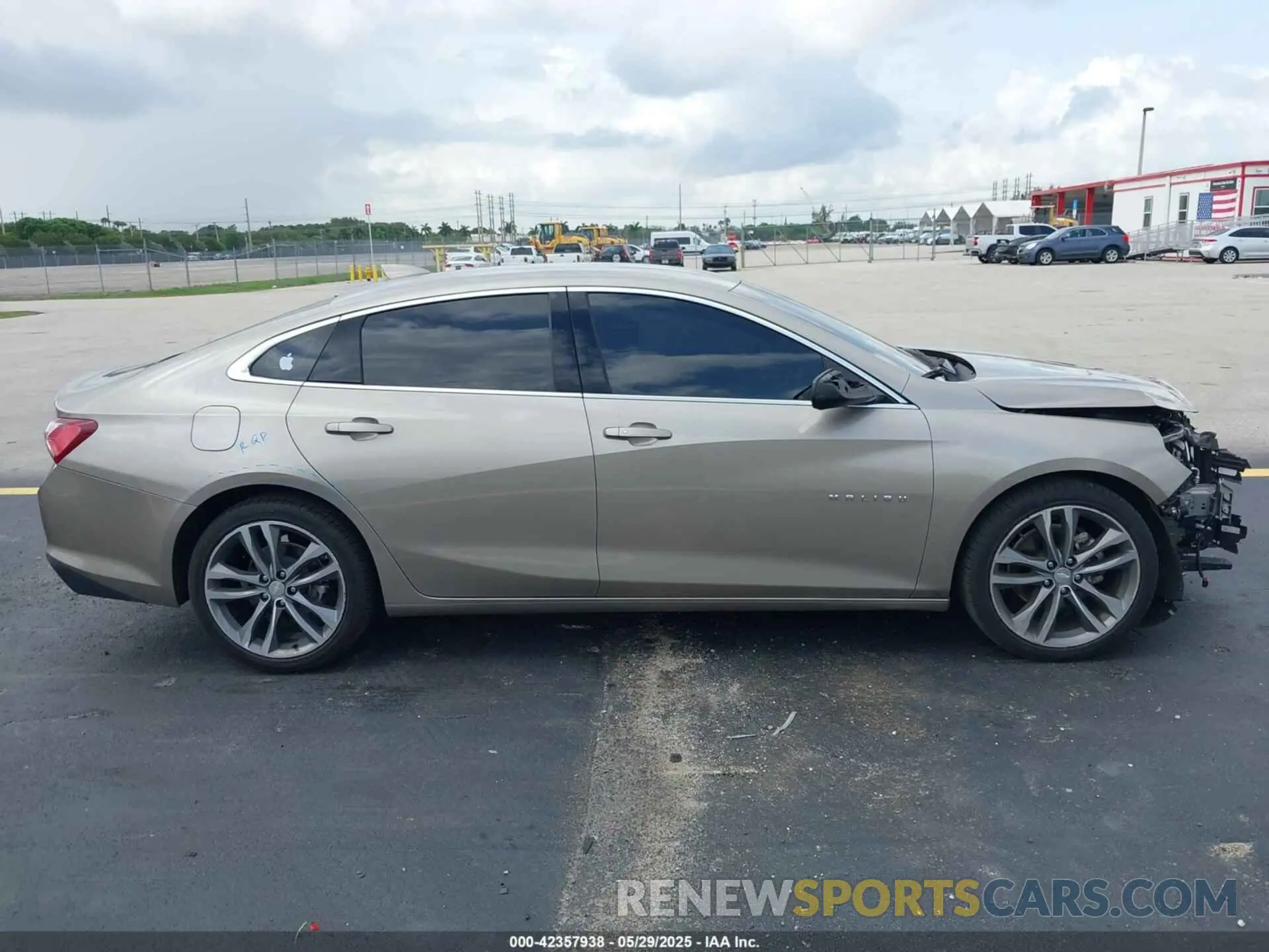 14 Photograph of a damaged car 1G1ZD5ST0NF169397 CHEVROLET MALIBU 2022