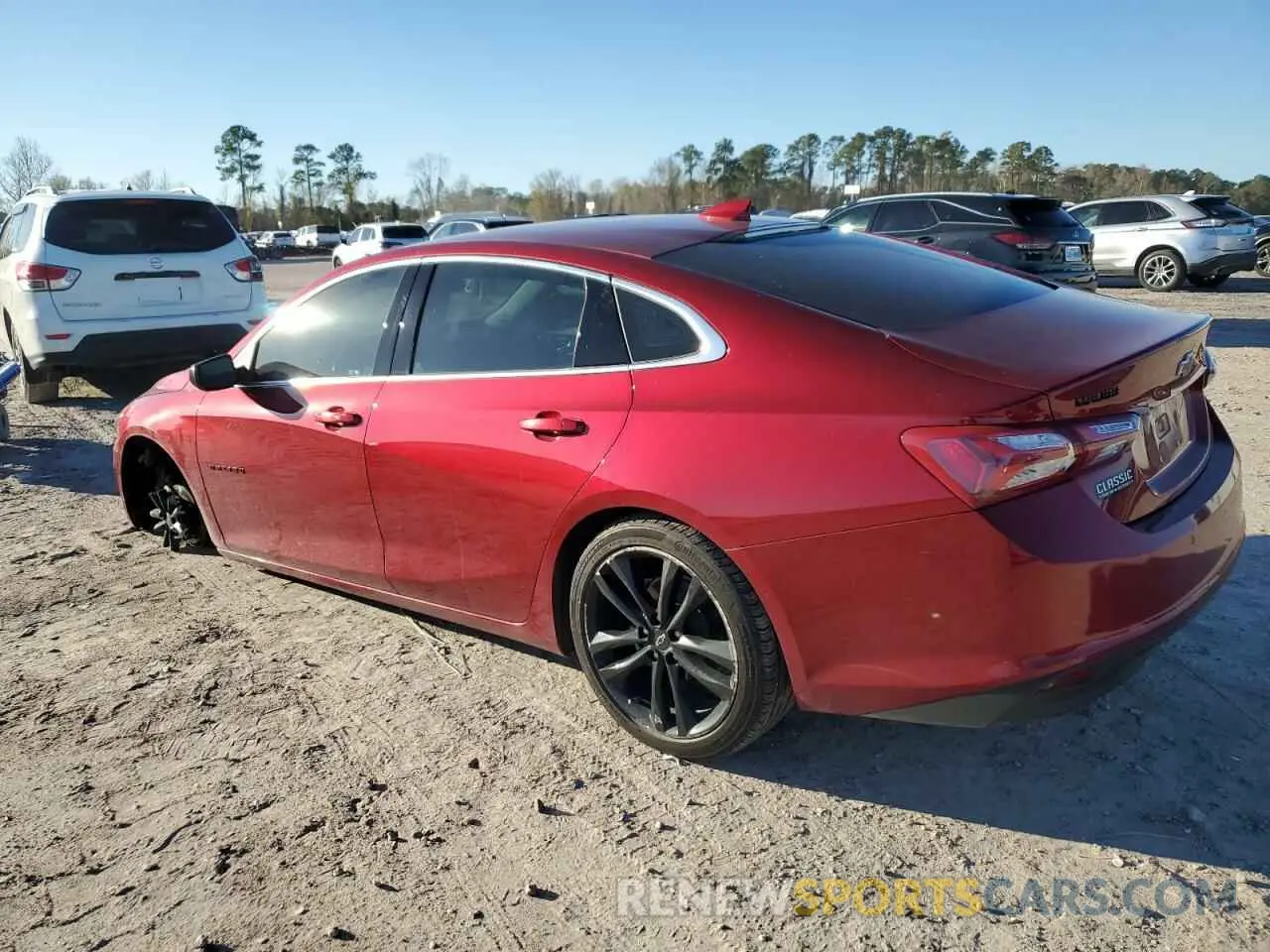 2 Photograph of a damaged car 1G1ZD5ST0NF171229 CHEVROLET MALIBU 2022