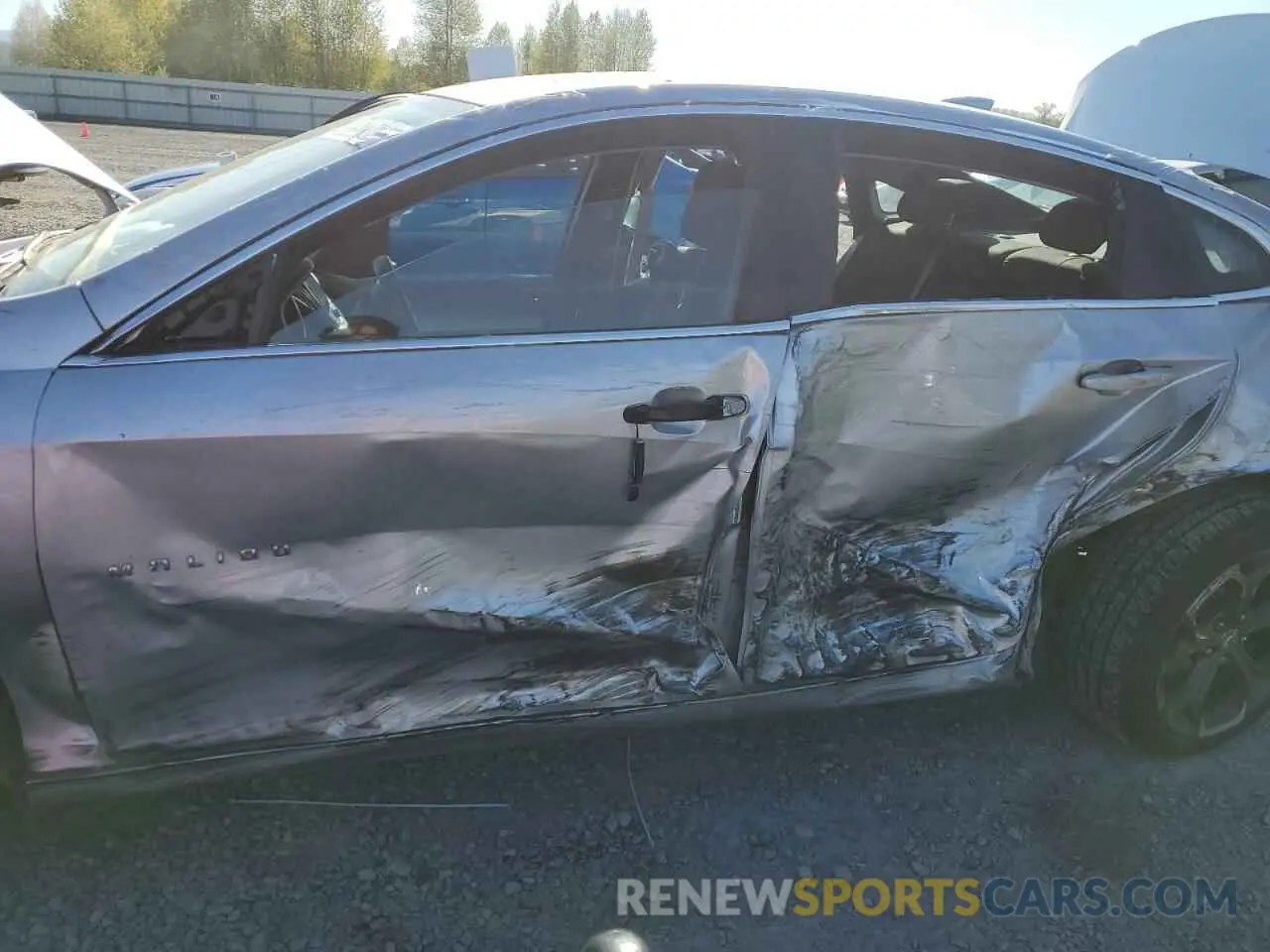 7 Photograph of a damaged car 1G1ZD5ST0NF174289 CHEVROLET MALIBU 2022