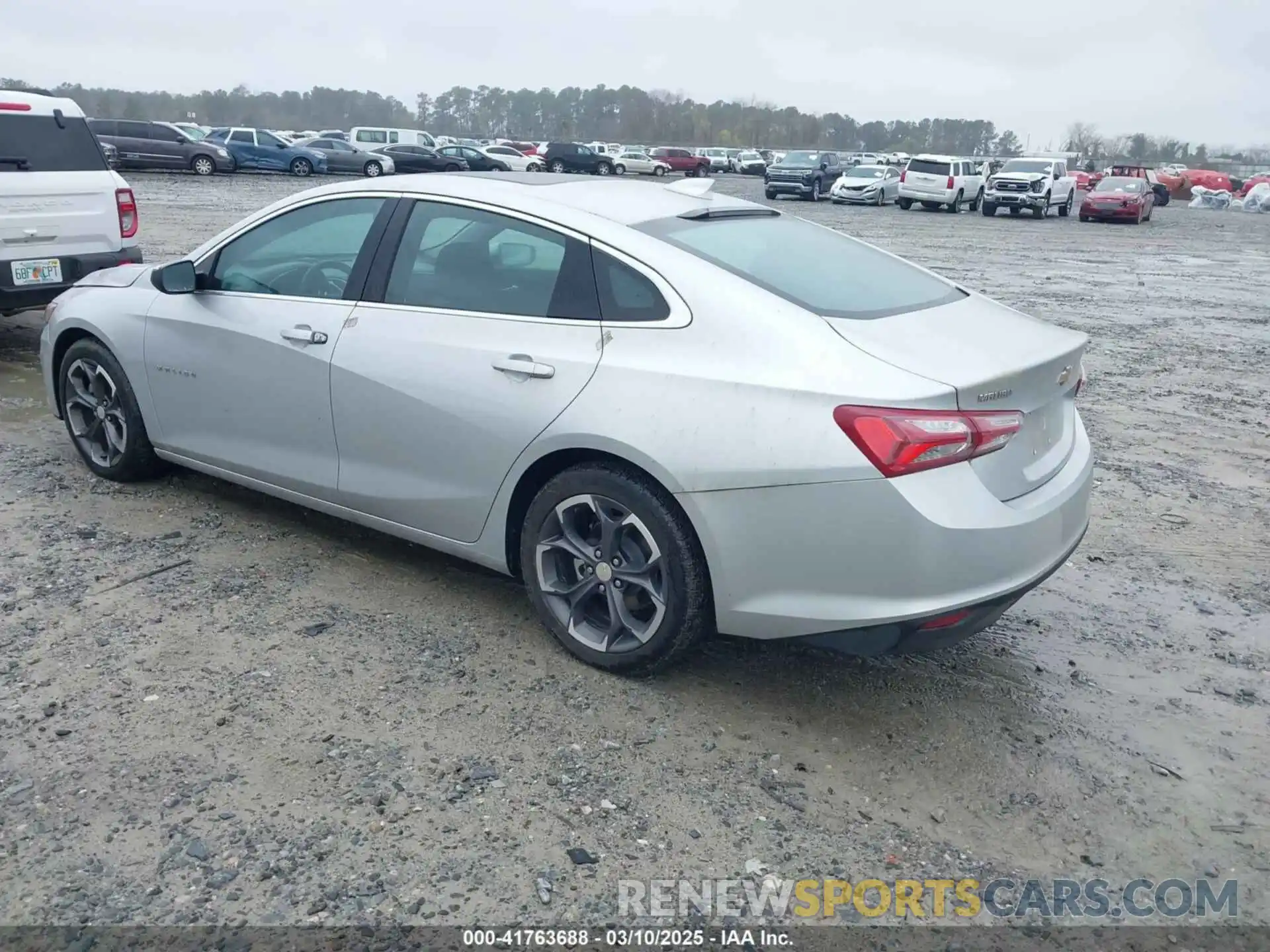 3 Photograph of a damaged car 1G1ZD5ST0NF176219 CHEVROLET MALIBU 2022