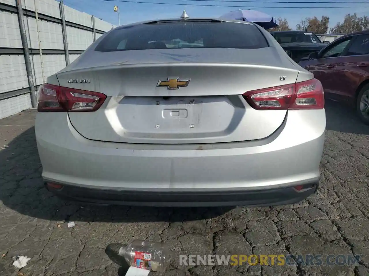 6 Photograph of a damaged car 1G1ZD5ST0NF176771 CHEVROLET MALIBU 2022