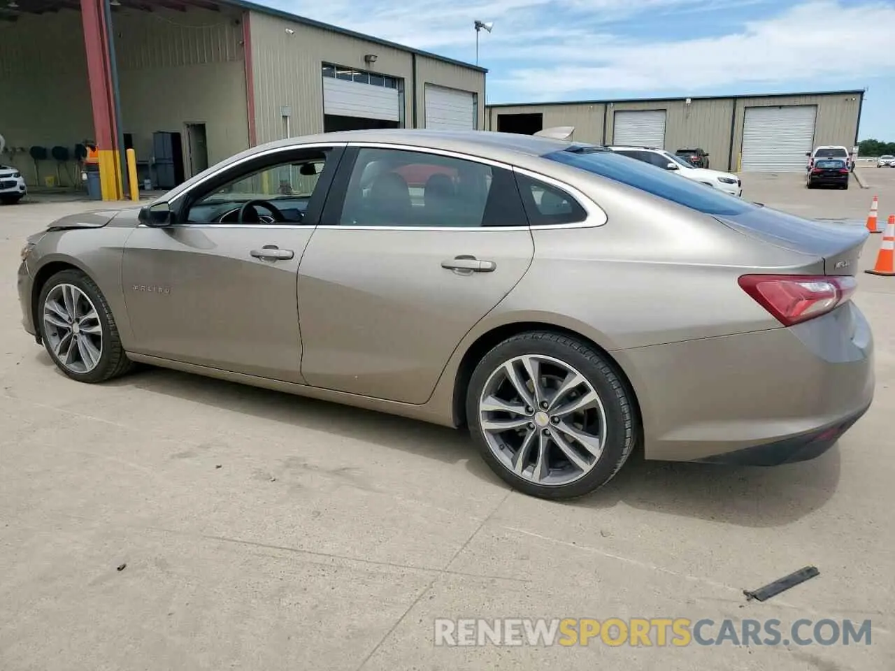 2 Photograph of a damaged car 1G1ZD5ST0NF178150 CHEVROLET MALIBU 2022