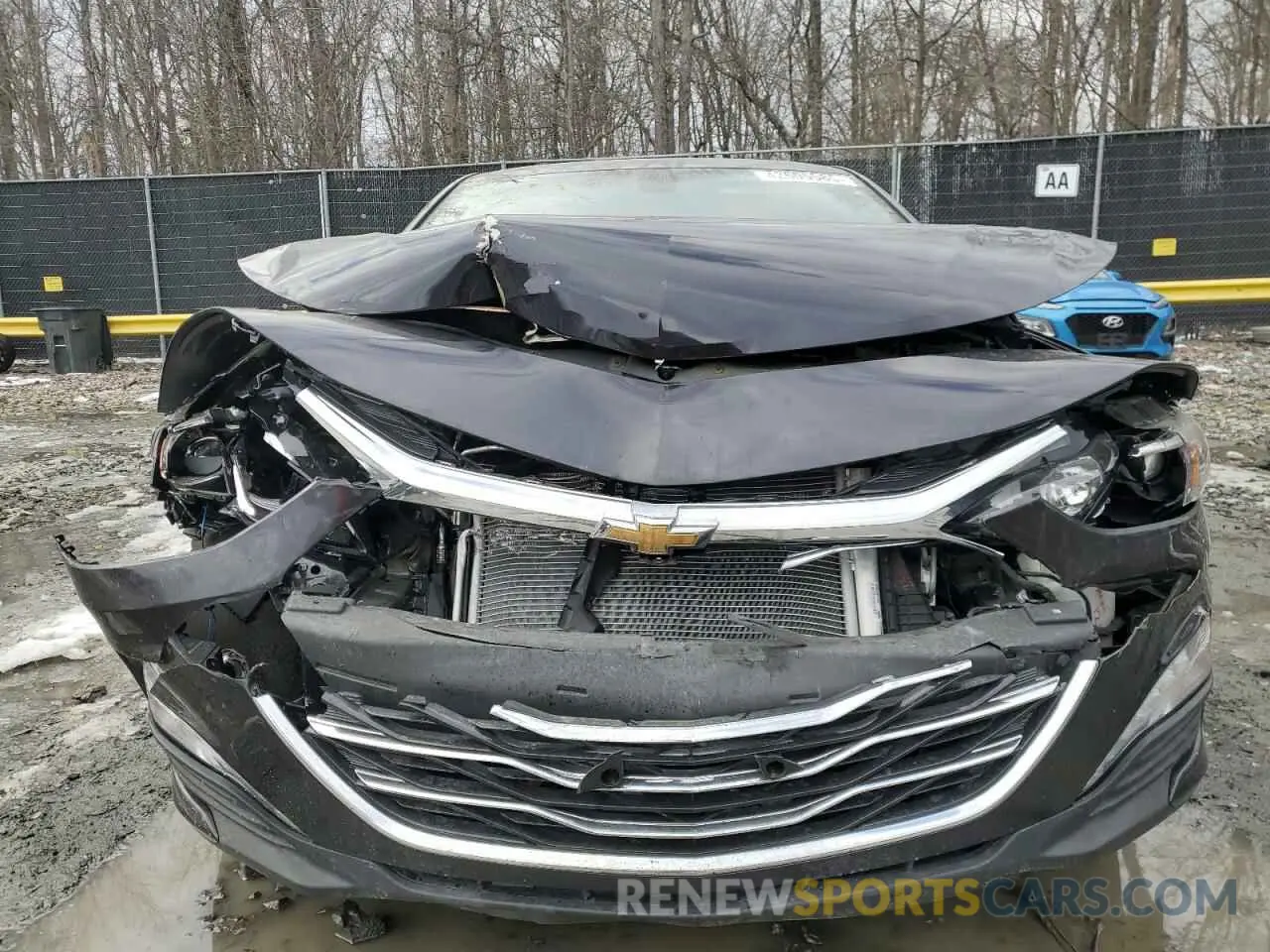 5 Photograph of a damaged car 1G1ZD5ST0NF196728 CHEVROLET MALIBU 2022