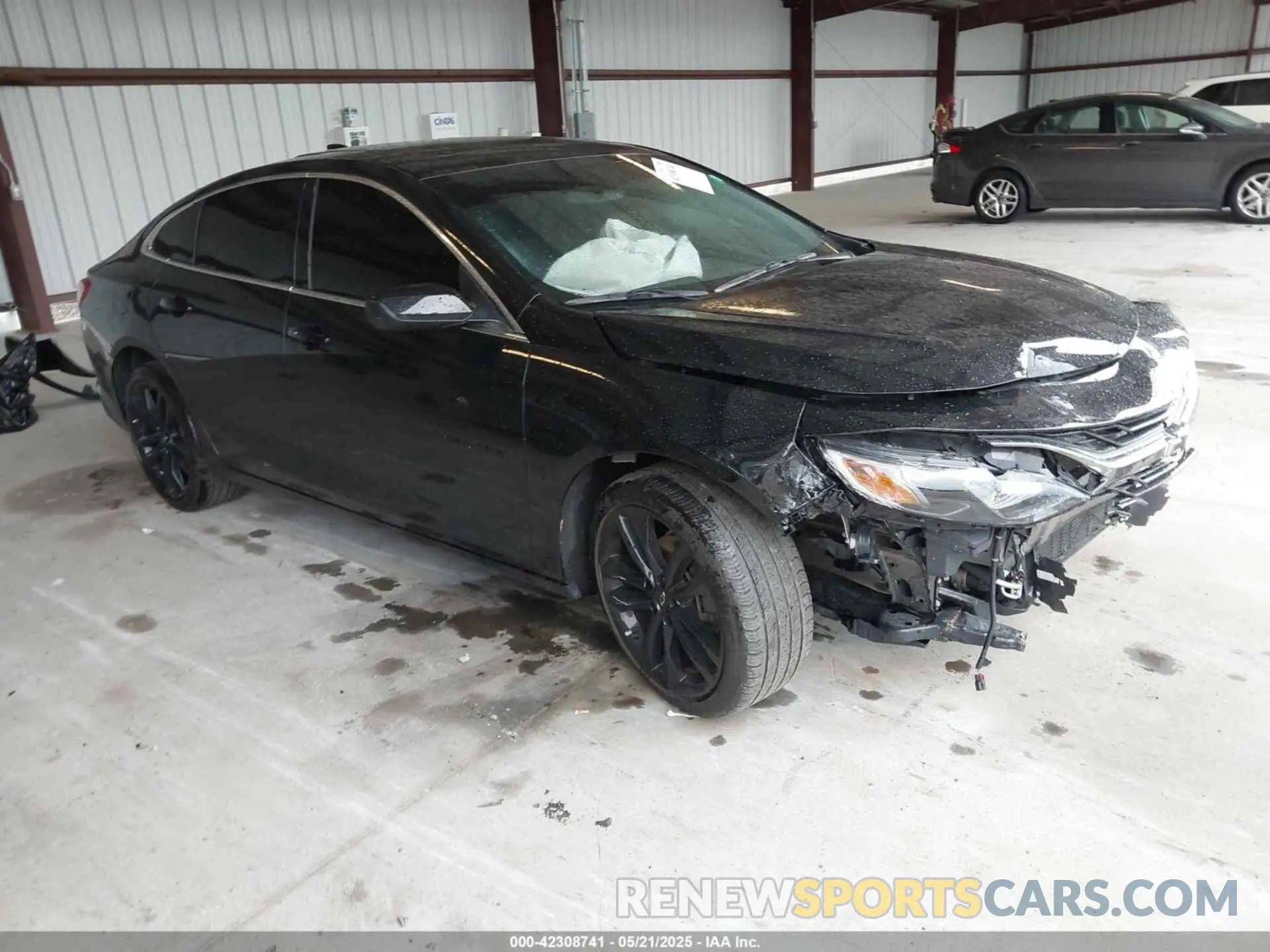 1 Photograph of a damaged car 1G1ZD5ST0NF207081 CHEVROLET MALIBU 2022