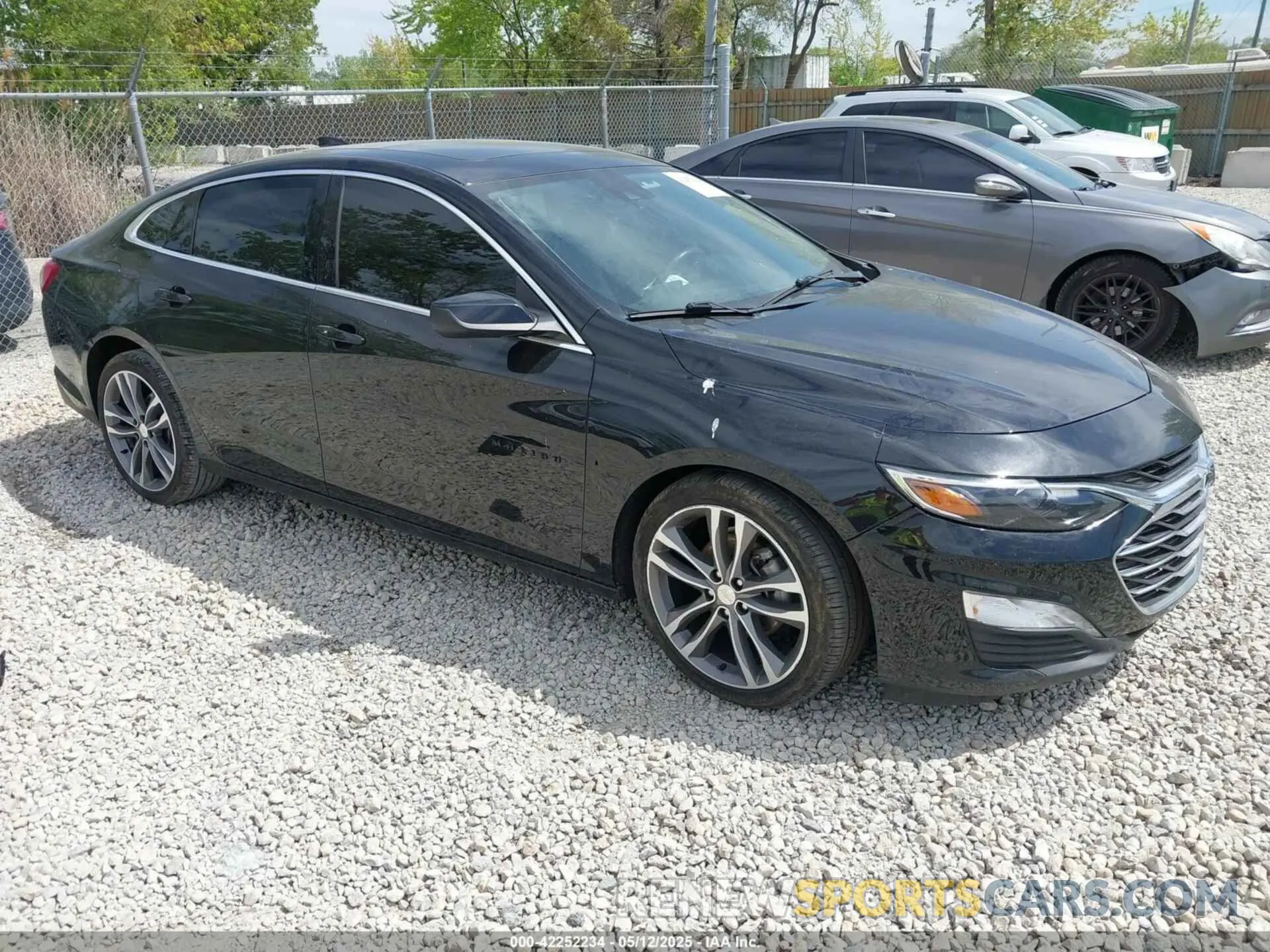 1 Photograph of a damaged car 1G1ZD5ST1NF105644 CHEVROLET MALIBU 2022