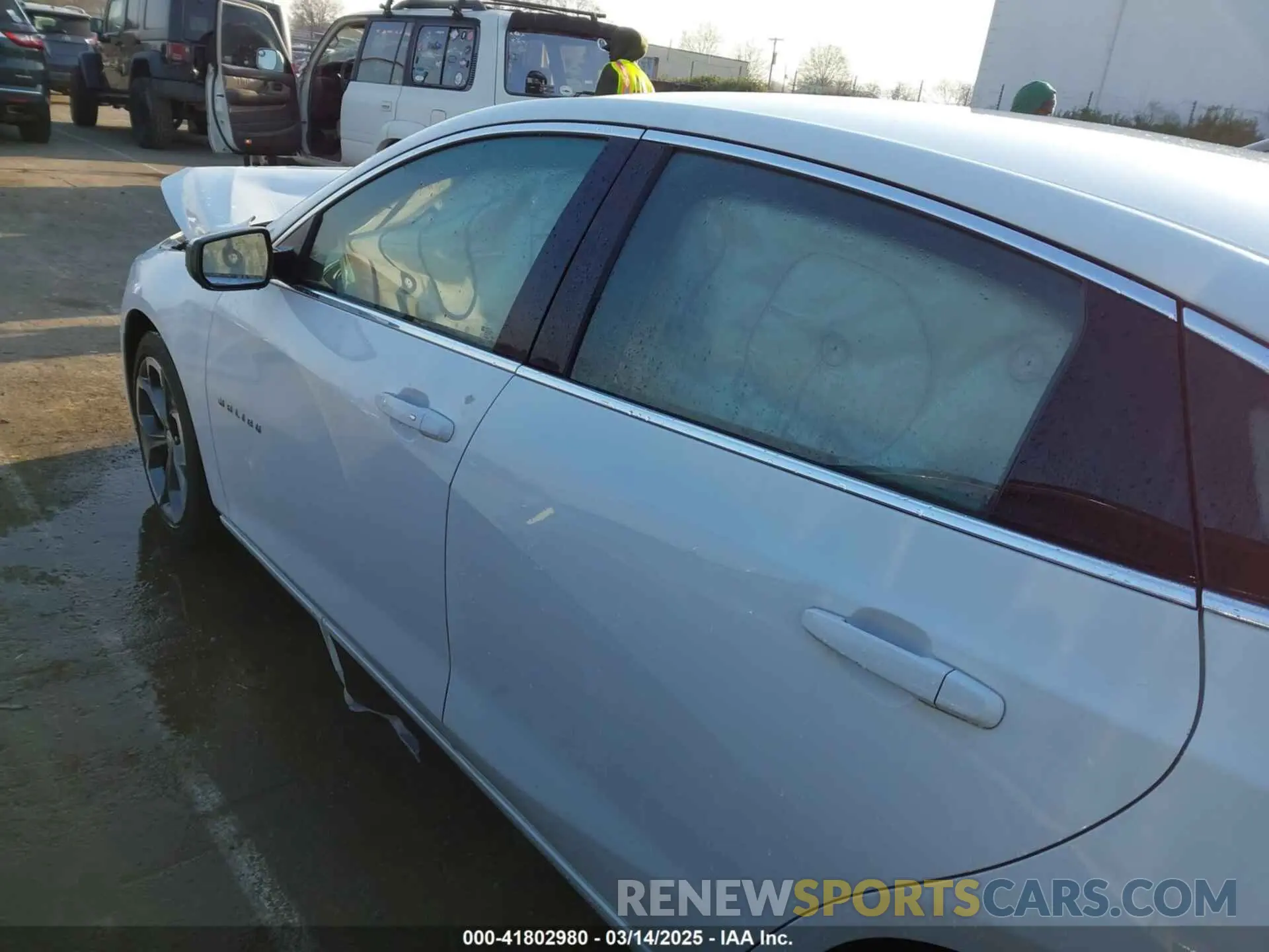 14 Photograph of a damaged car 1G1ZD5ST1NF109645 CHEVROLET MALIBU 2022