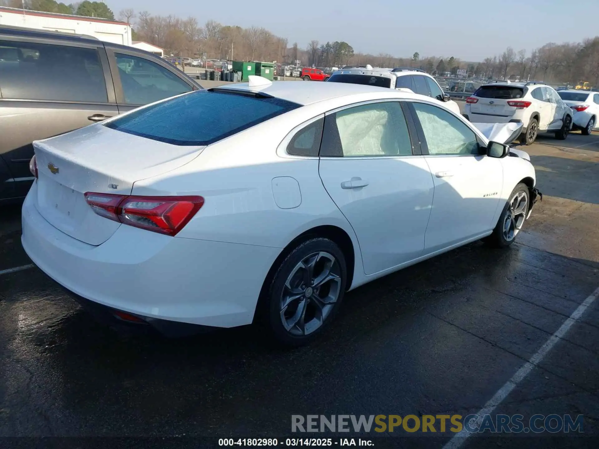 4 Photograph of a damaged car 1G1ZD5ST1NF109645 CHEVROLET MALIBU 2022
