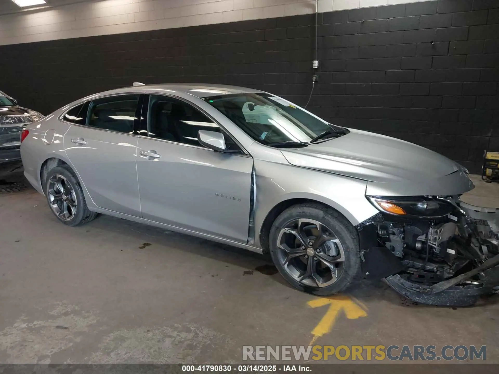 1 Photograph of a damaged car 1G1ZD5ST1NF111587 CHEVROLET MALIBU 2022