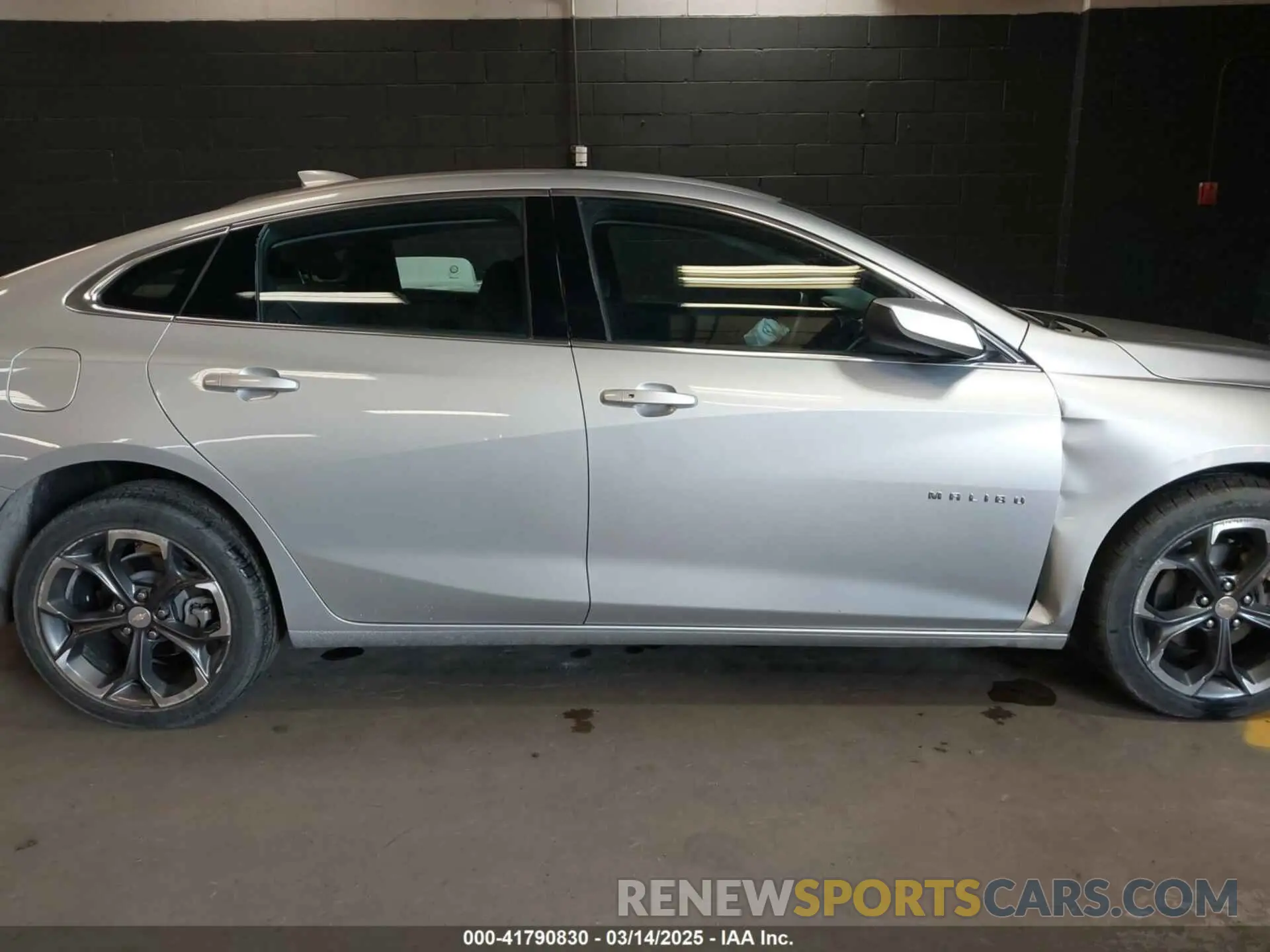 13 Photograph of a damaged car 1G1ZD5ST1NF111587 CHEVROLET MALIBU 2022