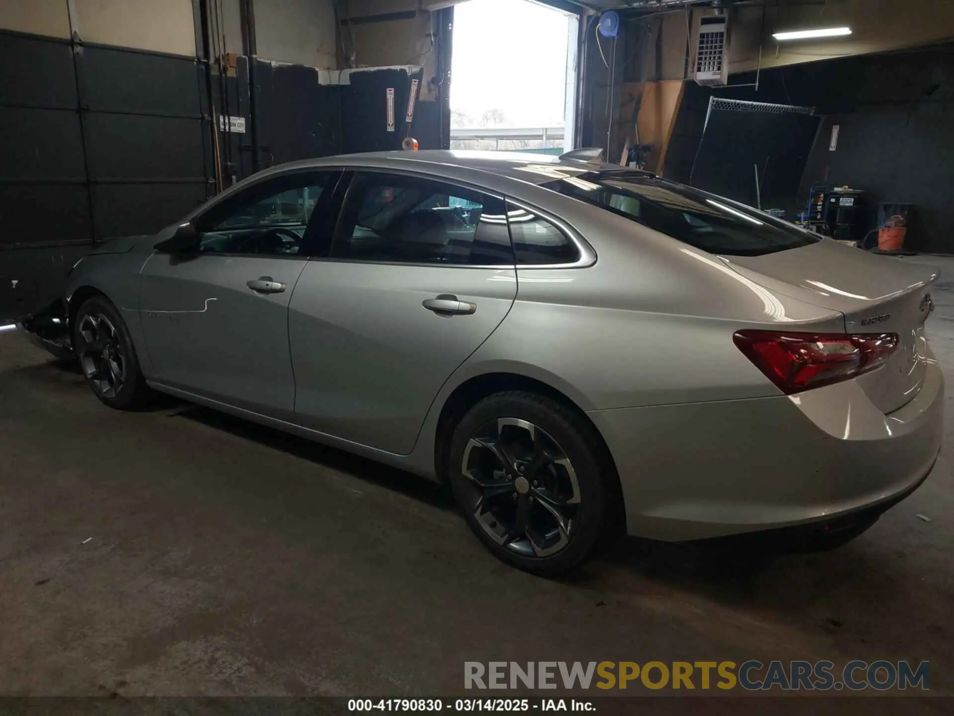 3 Photograph of a damaged car 1G1ZD5ST1NF111587 CHEVROLET MALIBU 2022