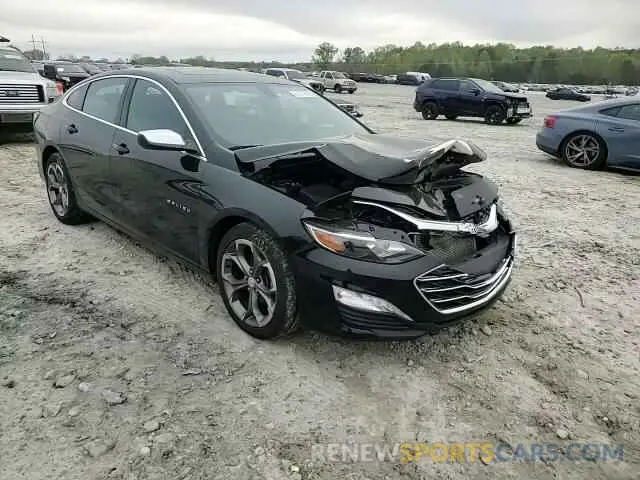 10 Photograph of a damaged car 1G1ZD5ST1NF121598 CHEVROLET MALIBU 2022