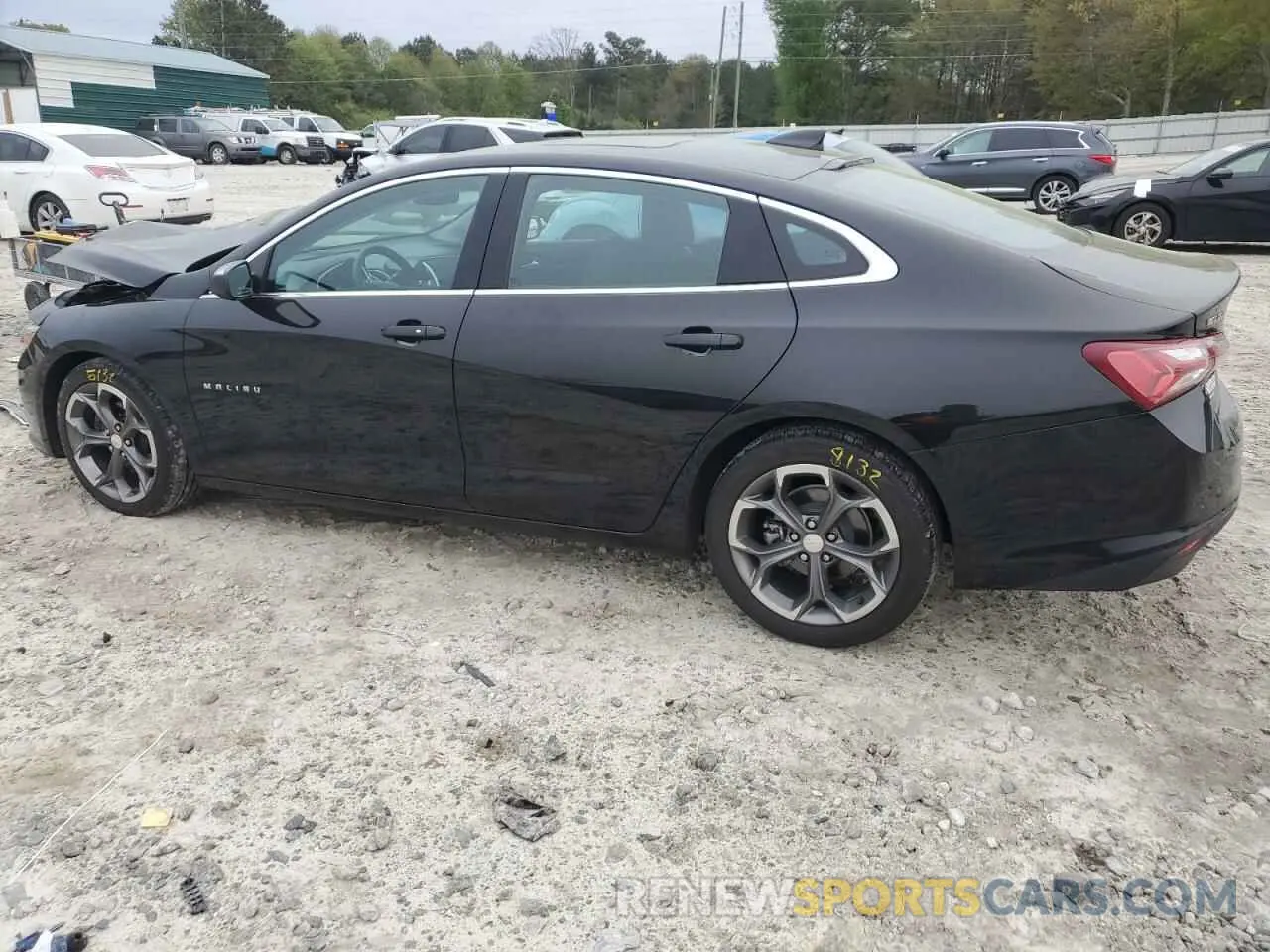 2 Photograph of a damaged car 1G1ZD5ST1NF121598 CHEVROLET MALIBU 2022