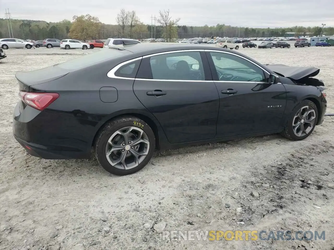 3 Photograph of a damaged car 1G1ZD5ST1NF121598 CHEVROLET MALIBU 2022