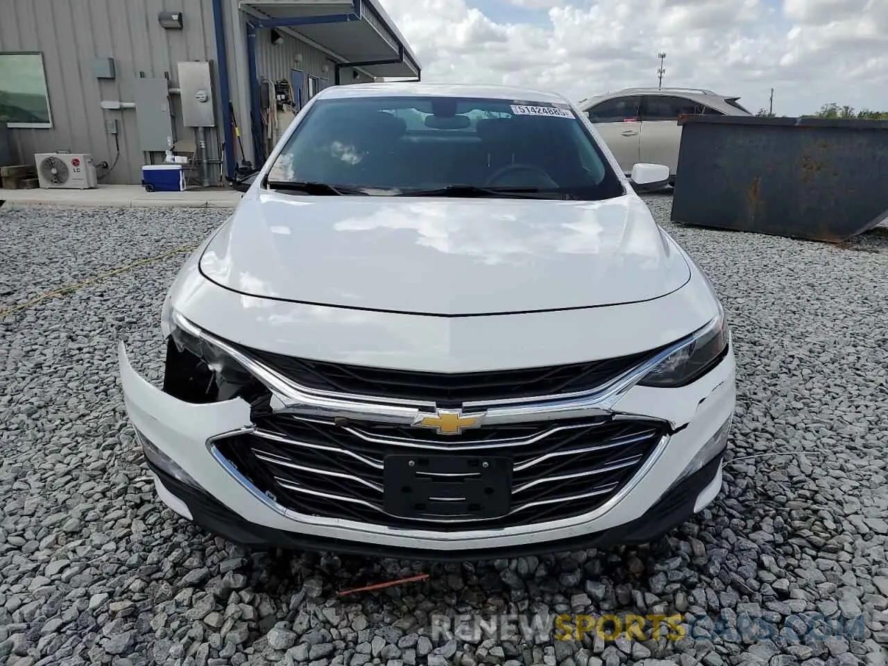 5 Photograph of a damaged car 1G1ZD5ST1NF124064 CHEVROLET MALIBU 2022