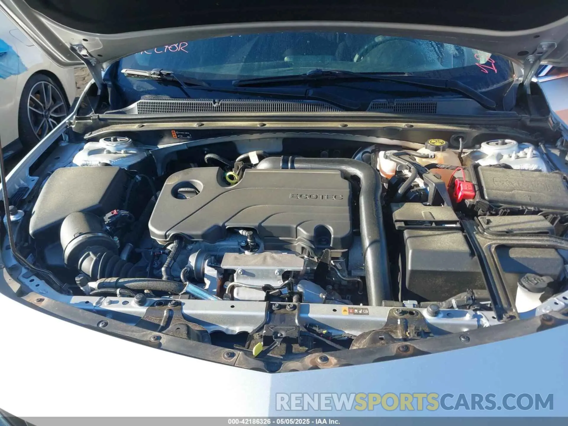 10 Photograph of a damaged car 1G1ZD5ST1NF124453 CHEVROLET MALIBU 2022