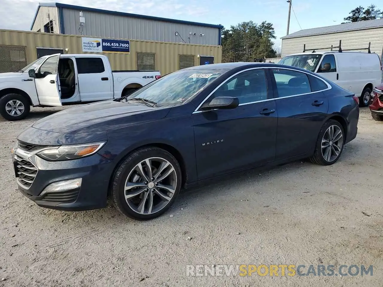 1 Photograph of a damaged car 1G1ZD5ST1NF124548 CHEVROLET MALIBU 2022