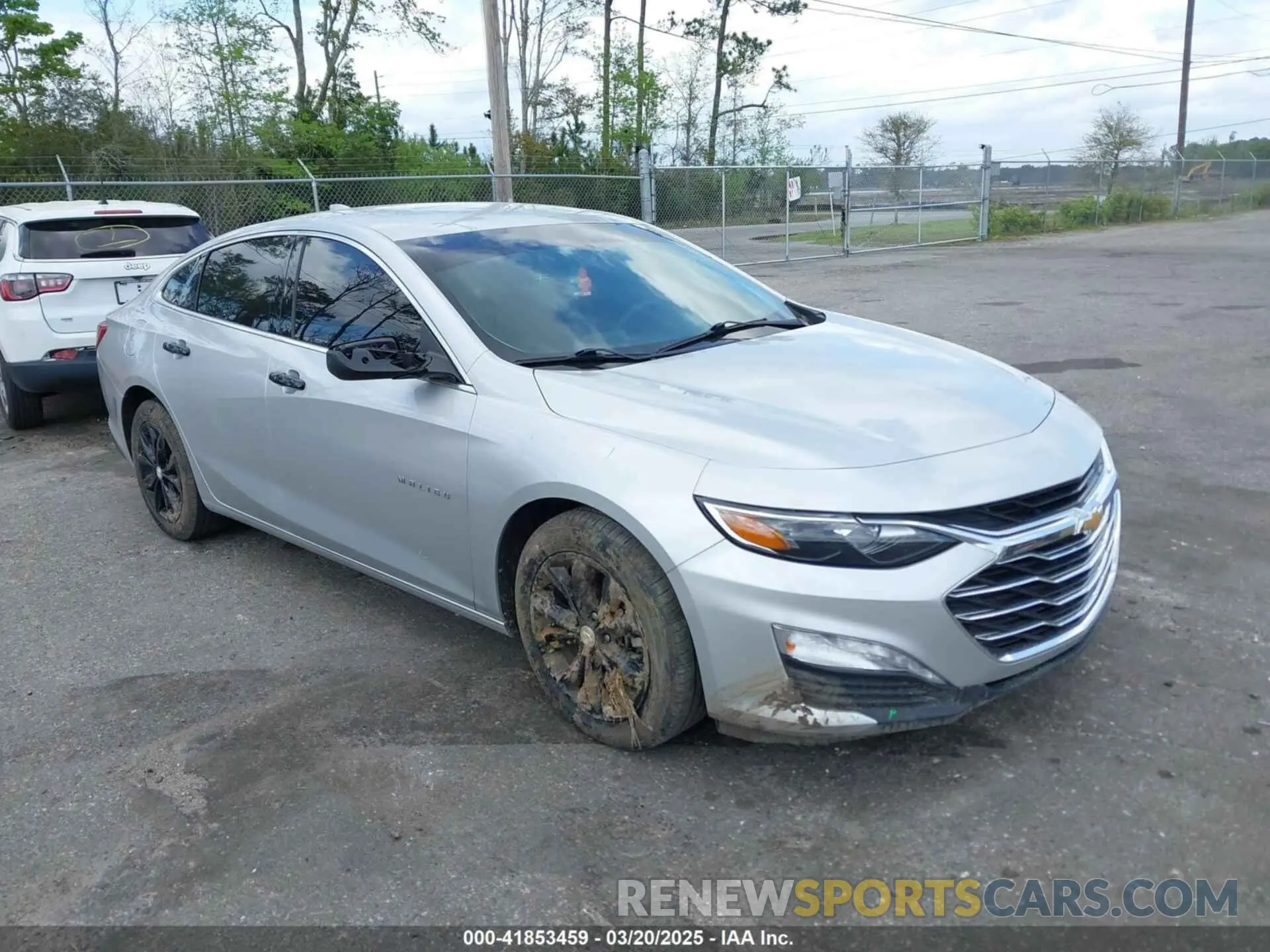 1 Photograph of a damaged car 1G1ZD5ST1NF125781 CHEVROLET MALIBU 2022