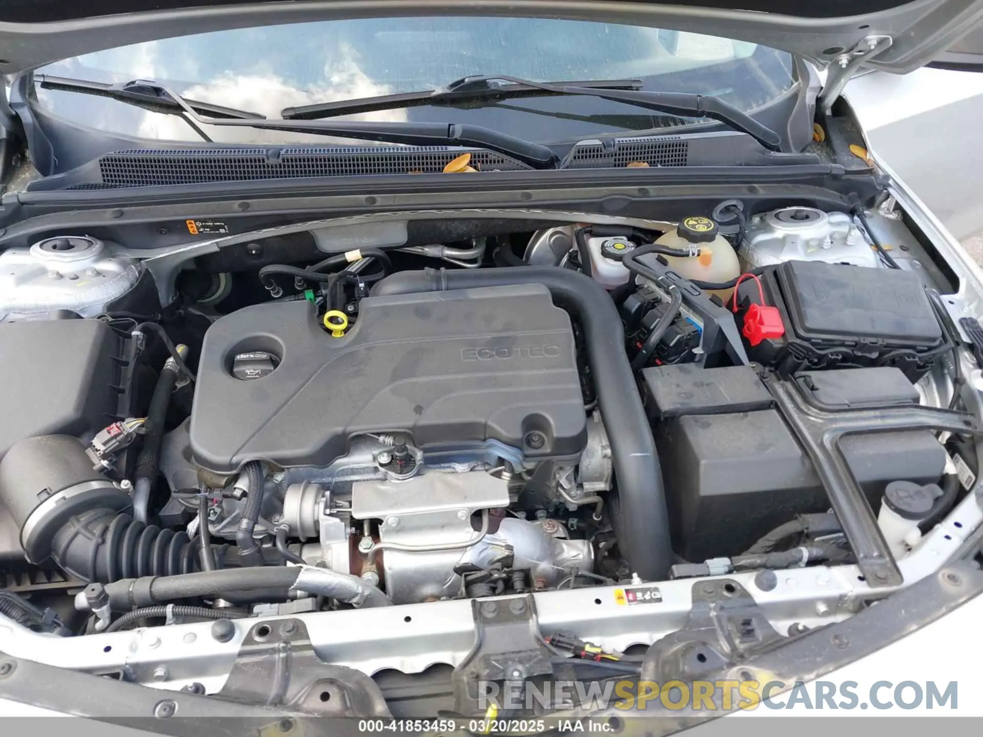 10 Photograph of a damaged car 1G1ZD5ST1NF125781 CHEVROLET MALIBU 2022