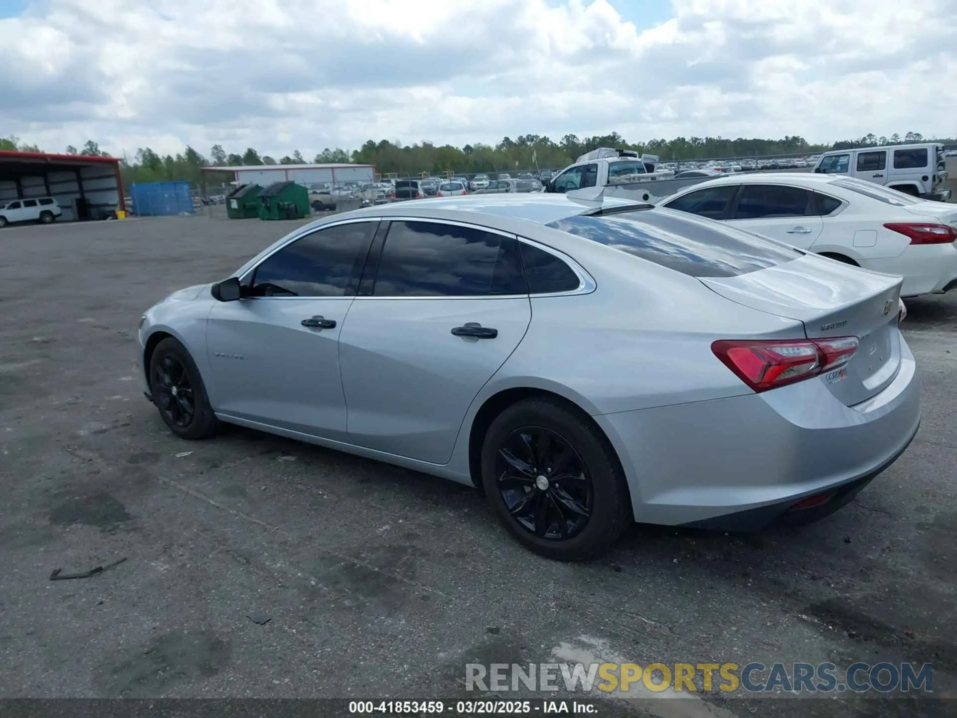 3 Photograph of a damaged car 1G1ZD5ST1NF125781 CHEVROLET MALIBU 2022
