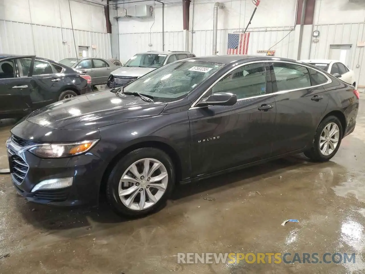 1 Photograph of a damaged car 1G1ZD5ST1NF128082 CHEVROLET MALIBU 2022