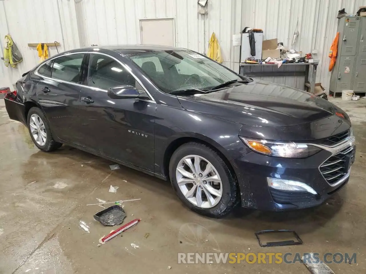 4 Photograph of a damaged car 1G1ZD5ST1NF128082 CHEVROLET MALIBU 2022