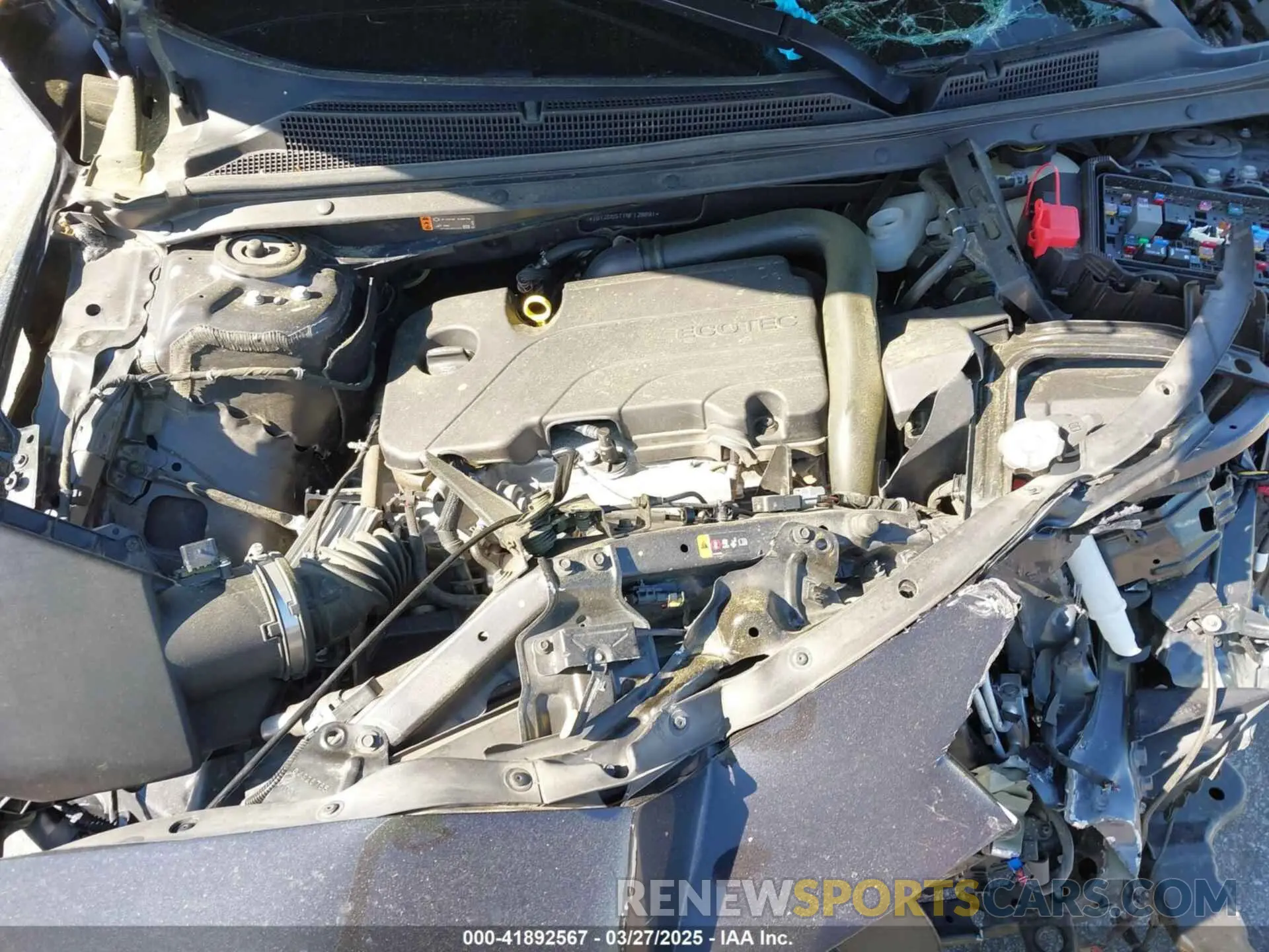 10 Photograph of a damaged car 1G1ZD5ST1NF128891 CHEVROLET MALIBU 2022