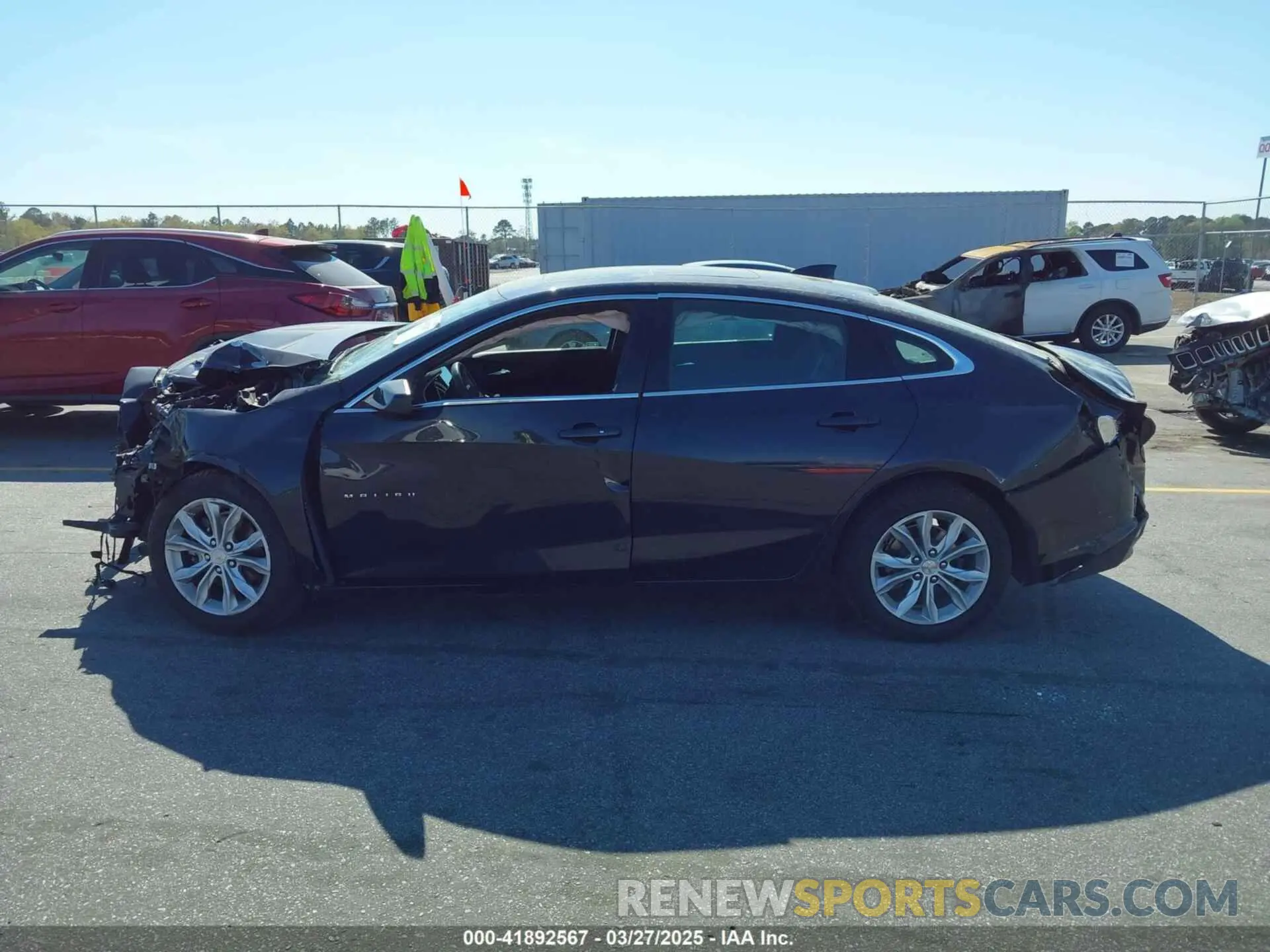 14 Photograph of a damaged car 1G1ZD5ST1NF128891 CHEVROLET MALIBU 2022