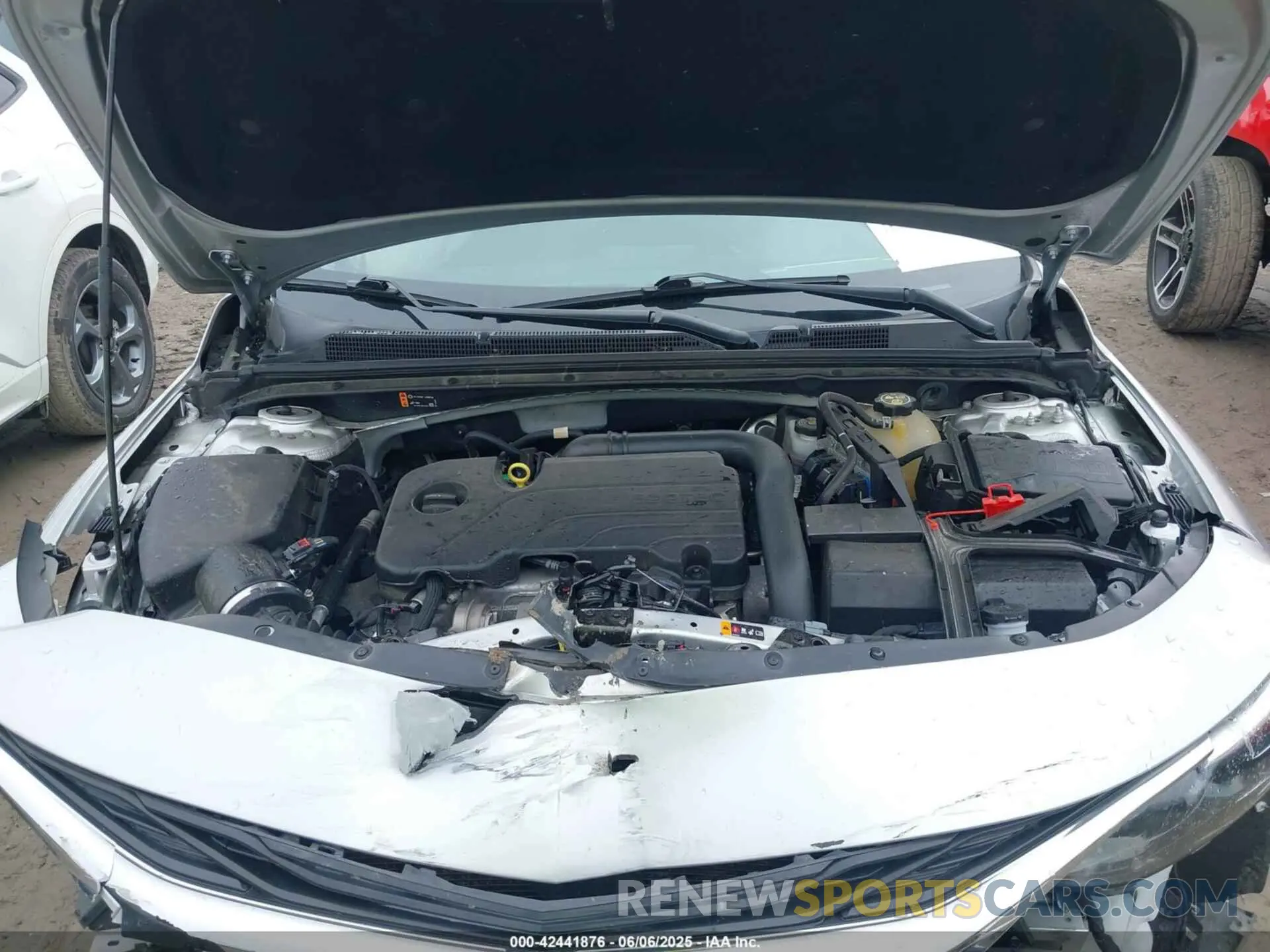 10 Photograph of a damaged car 1G1ZD5ST1NF133721 CHEVROLET MALIBU 2022