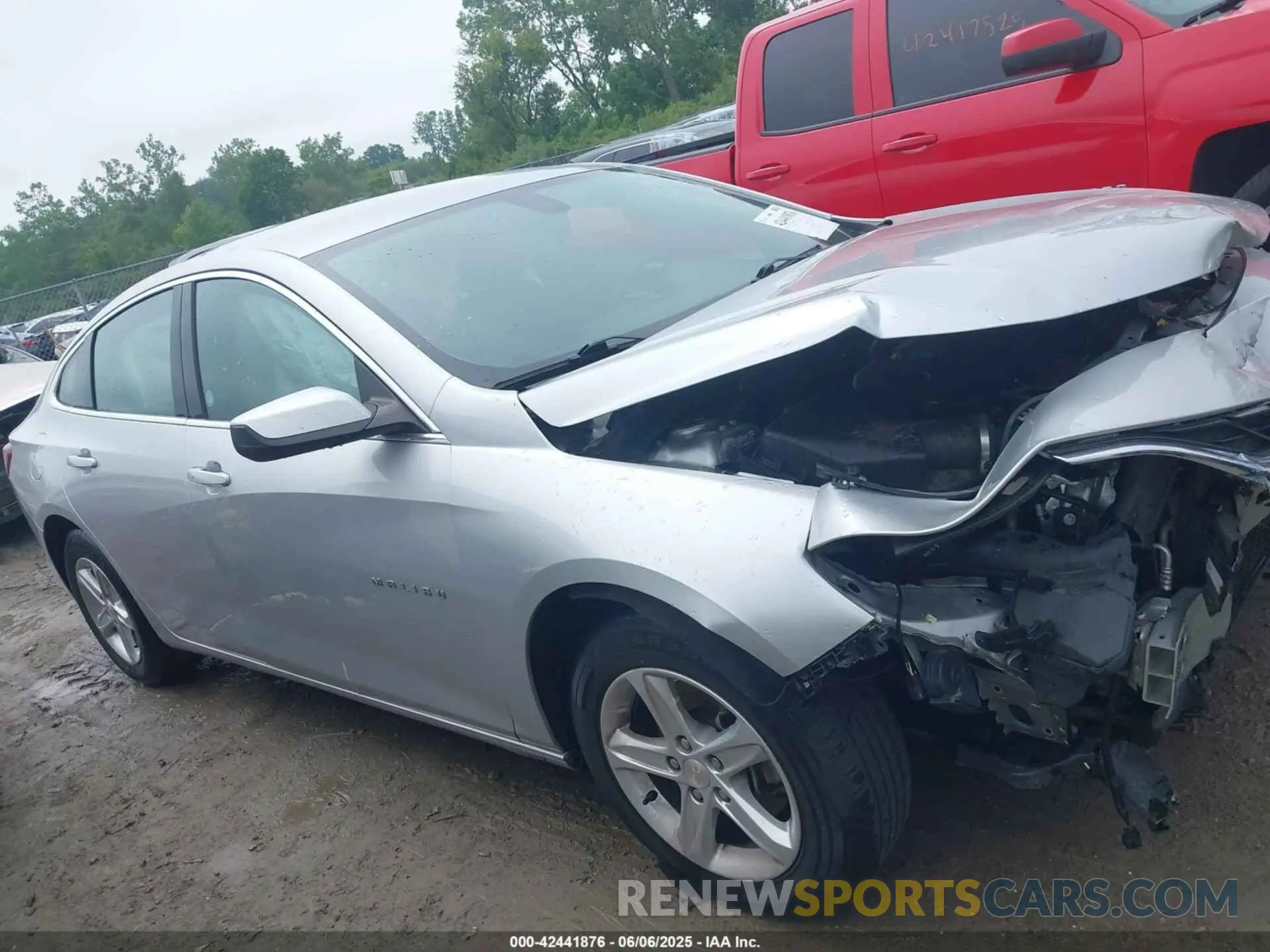 14 Photograph of a damaged car 1G1ZD5ST1NF133721 CHEVROLET MALIBU 2022