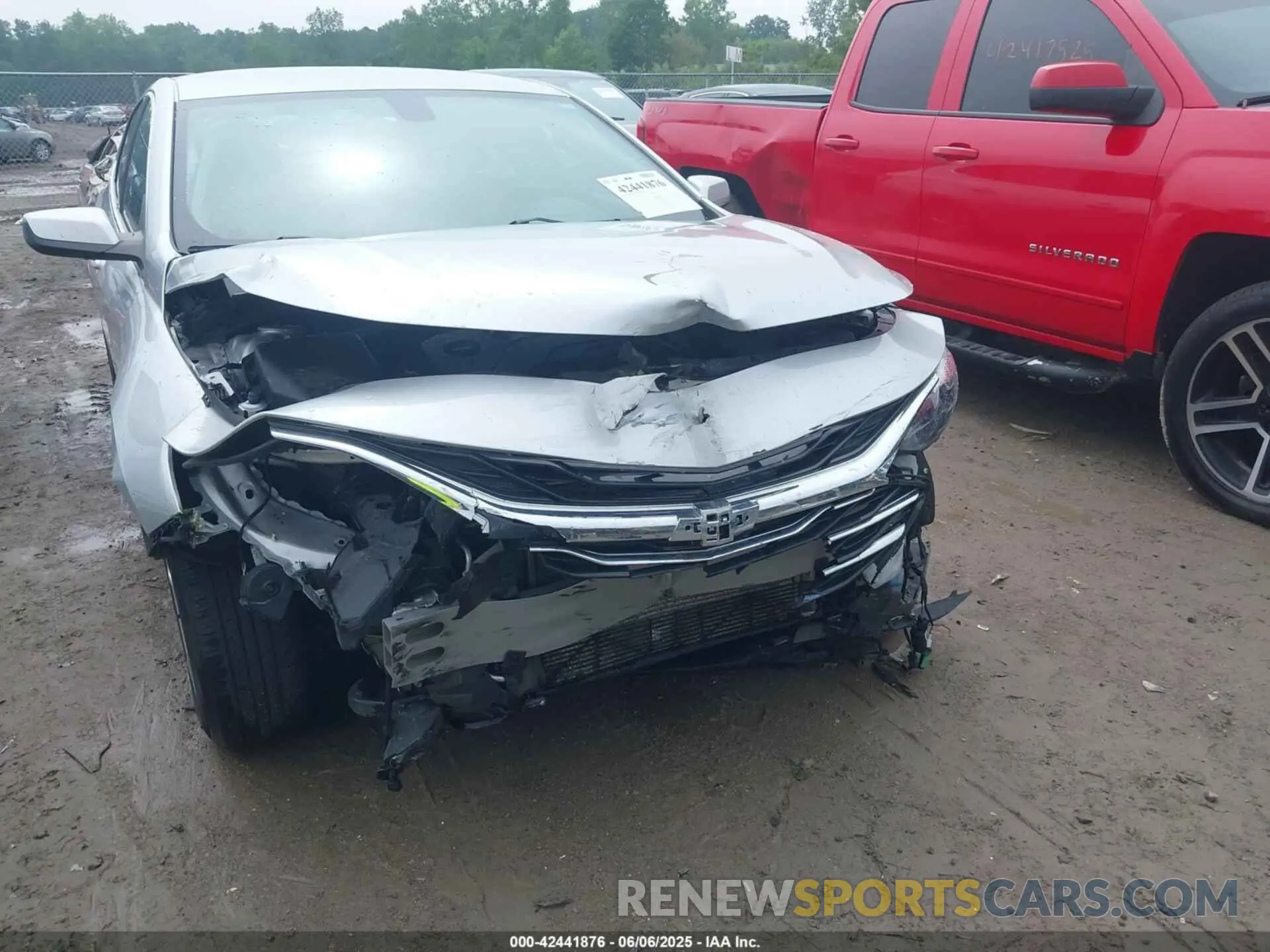 6 Photograph of a damaged car 1G1ZD5ST1NF133721 CHEVROLET MALIBU 2022