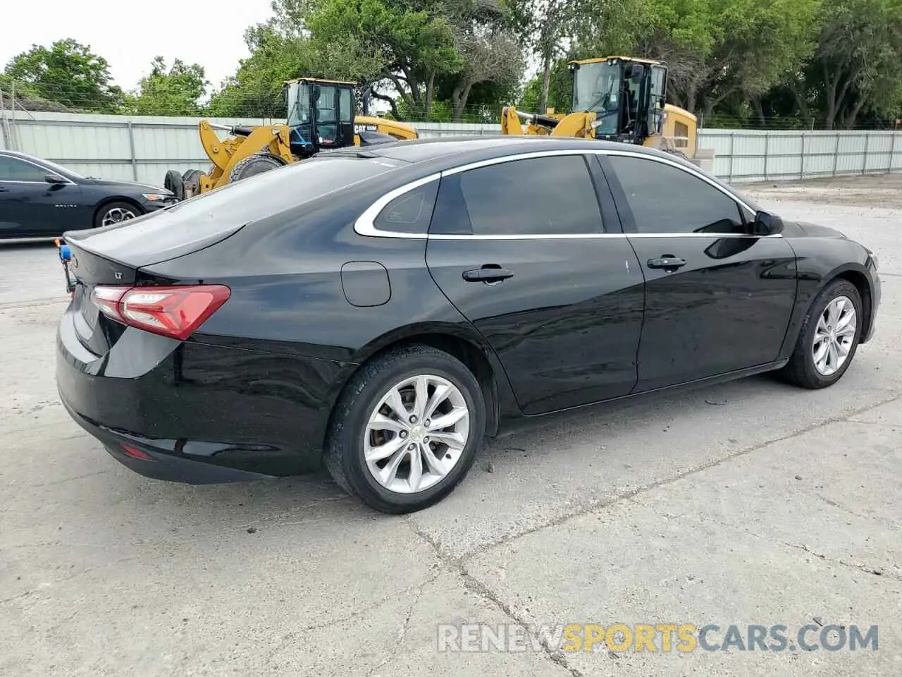 3 Photograph of a damaged car 1G1ZD5ST1NF135209 CHEVROLET MALIBU 2022