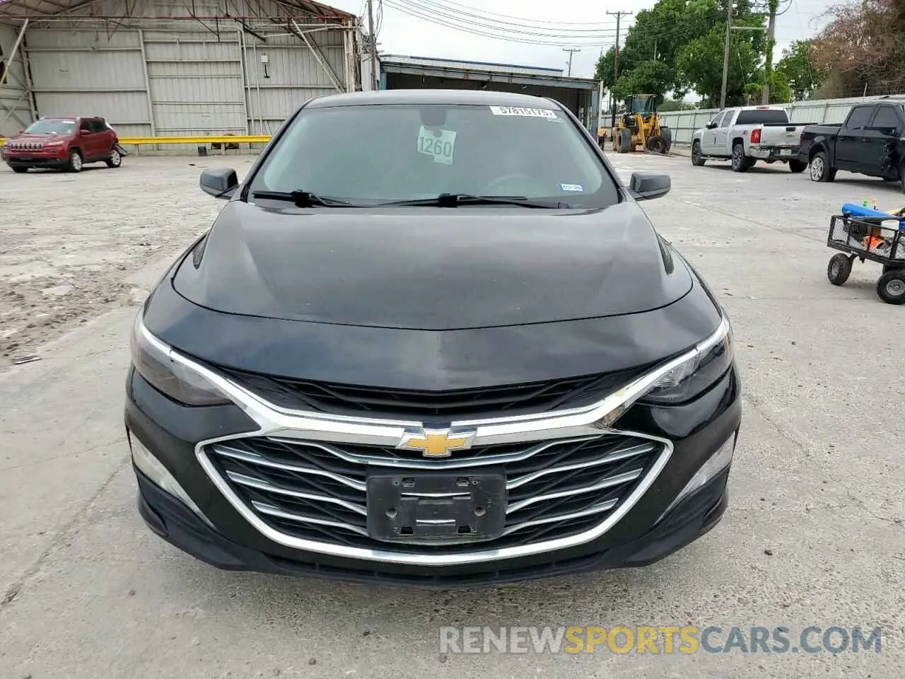 5 Photograph of a damaged car 1G1ZD5ST1NF135209 CHEVROLET MALIBU 2022