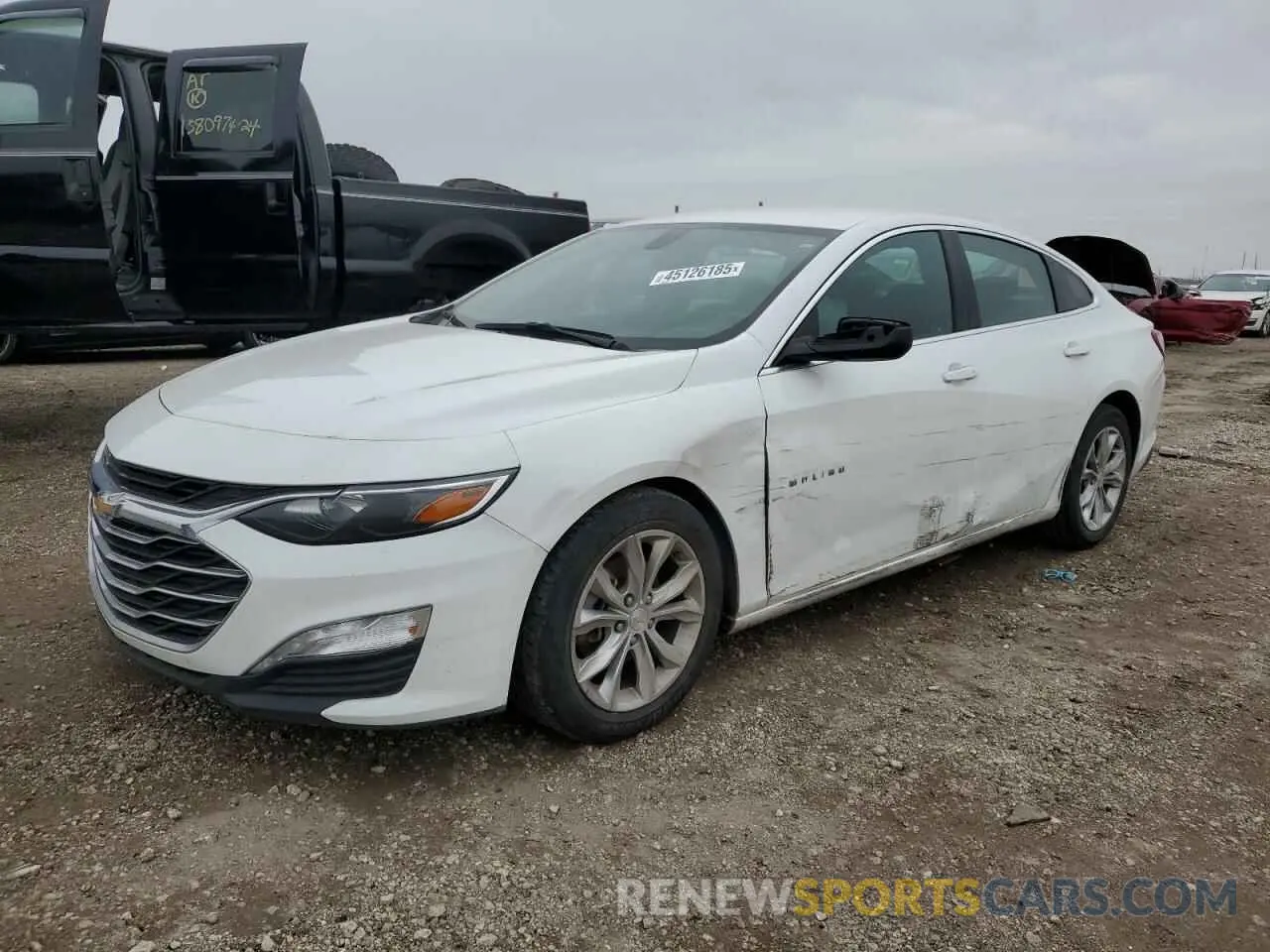 1 Photograph of a damaged car 1G1ZD5ST1NF140796 CHEVROLET MALIBU 2022