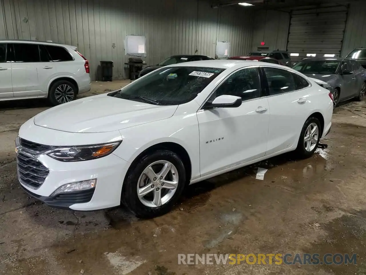 1 Photograph of a damaged car 1G1ZD5ST1NF143293 CHEVROLET MALIBU 2022