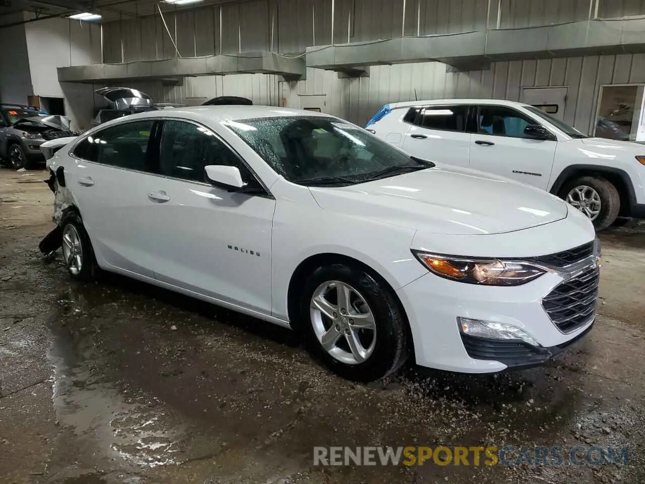 4 Photograph of a damaged car 1G1ZD5ST1NF143293 CHEVROLET MALIBU 2022