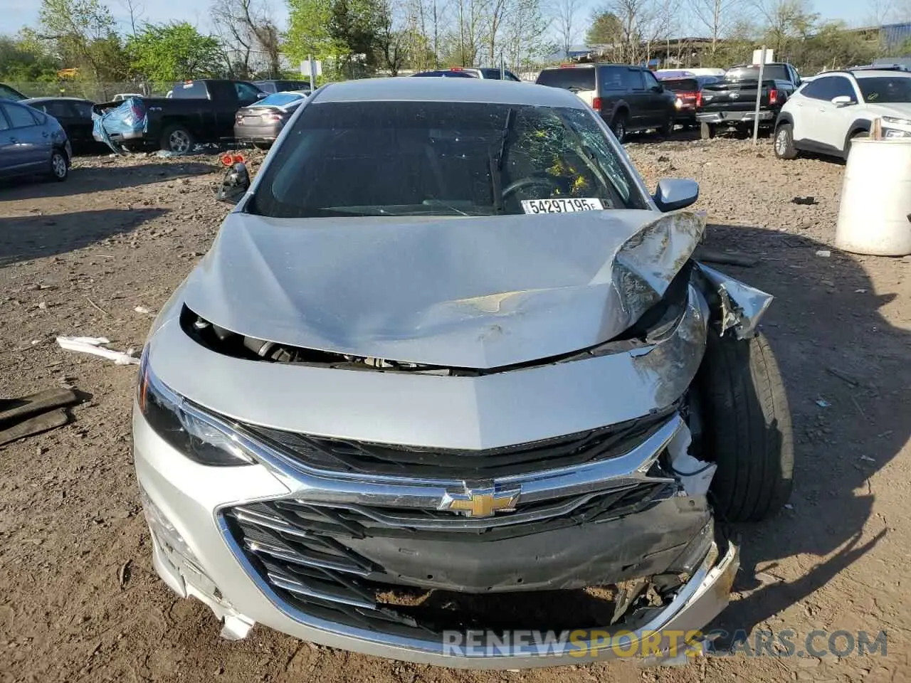 5 Photograph of a damaged car 1G1ZD5ST1NF144931 CHEVROLET MALIBU 2022