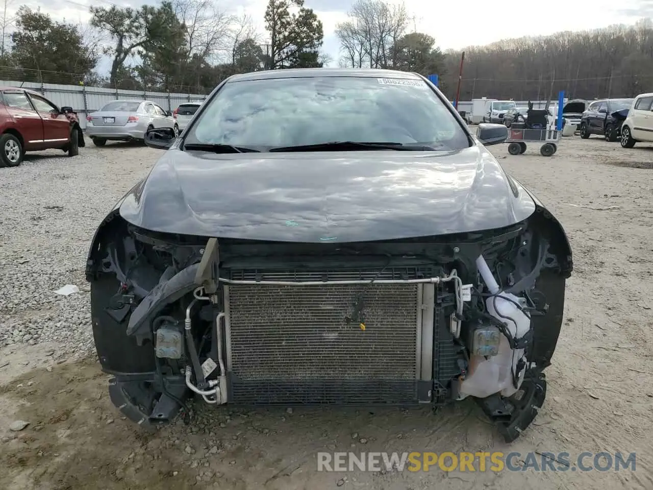 5 Photograph of a damaged car 1G1ZD5ST1NF145027 CHEVROLET MALIBU 2022