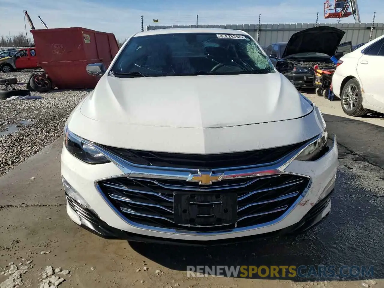 5 Photograph of a damaged car 1G1ZD5ST1NF145089 CHEVROLET MALIBU 2022