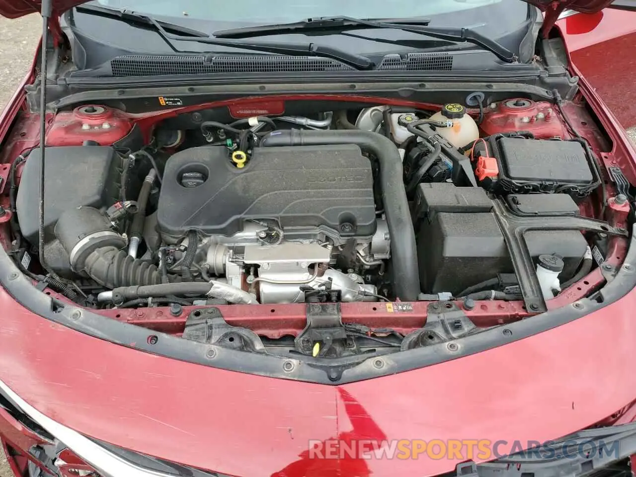 11 Photograph of a damaged car 1G1ZD5ST1NF153693 CHEVROLET MALIBU 2022